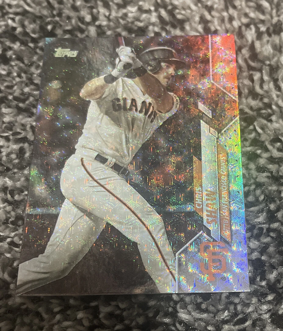 2020 Topps CHRIS SHAW Foilfractor 1/1 One of One SAN FRANCISCO GIANTS
