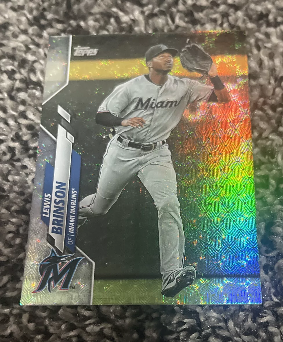 2020 Topps LEWIS BRINSON Foilfractor 1/1 One of One MIAMI MARLINS
