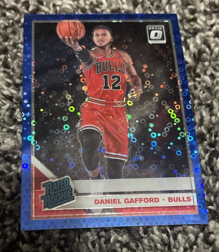 2019-20 Optic Fast Break DANIEL GAFFORD Rated Rookie Blue Prizm 27/50
