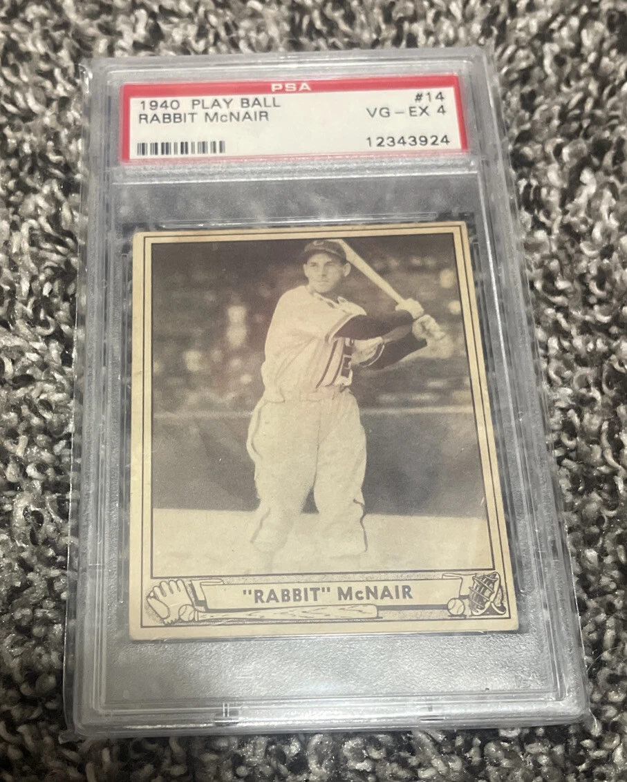 1940 Play Ball #14 Rabbit McNair White Sox PSA 4 - VG/EX
