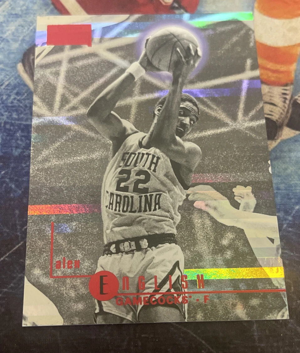 2013 Fleer Retro 1996-97 Skybox Premium Star Rubies /150 Alex English #107 HOF
