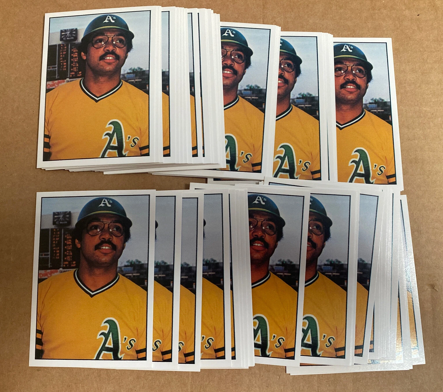 LOT OF (100) 1975 SSPC Baseball Card Reggie Jackson Oakland A's Athletics #494
