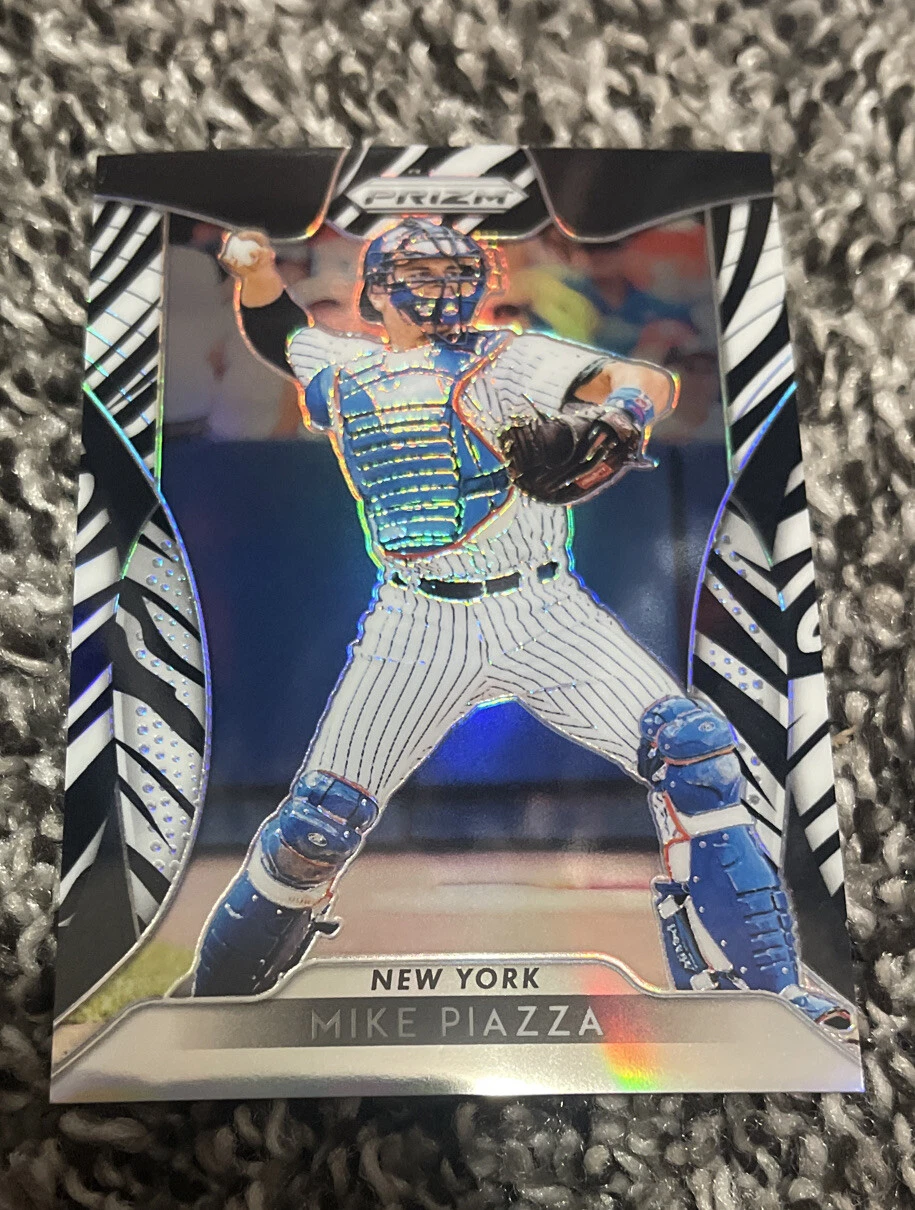 MIKE PIAZZA 2019 Panini Prizm Zebra #'d 52/99 NEW YORK METS
