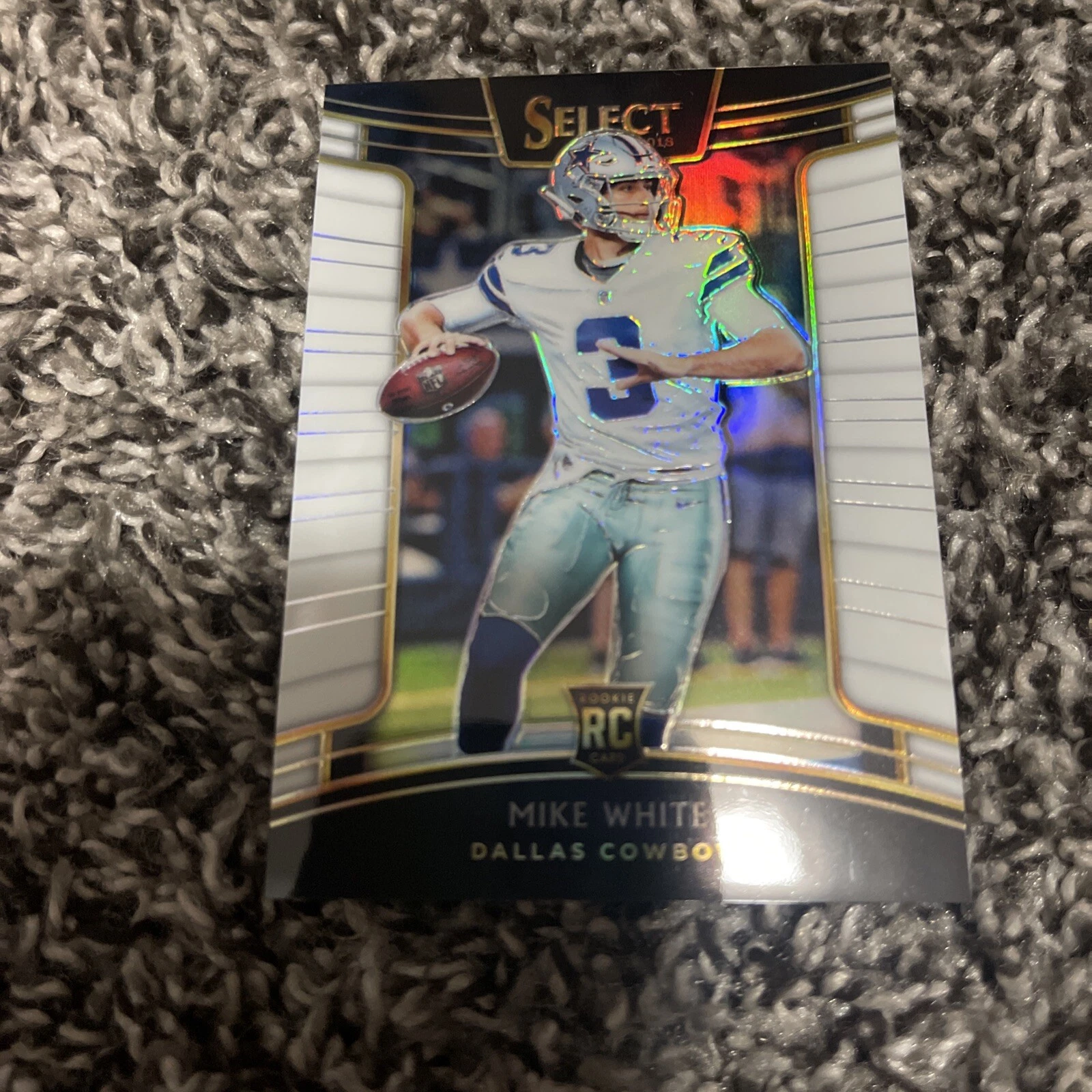 2018 Panini Select #95 Mike White White Prizm Concourse RC 2/75 Rookie RC
