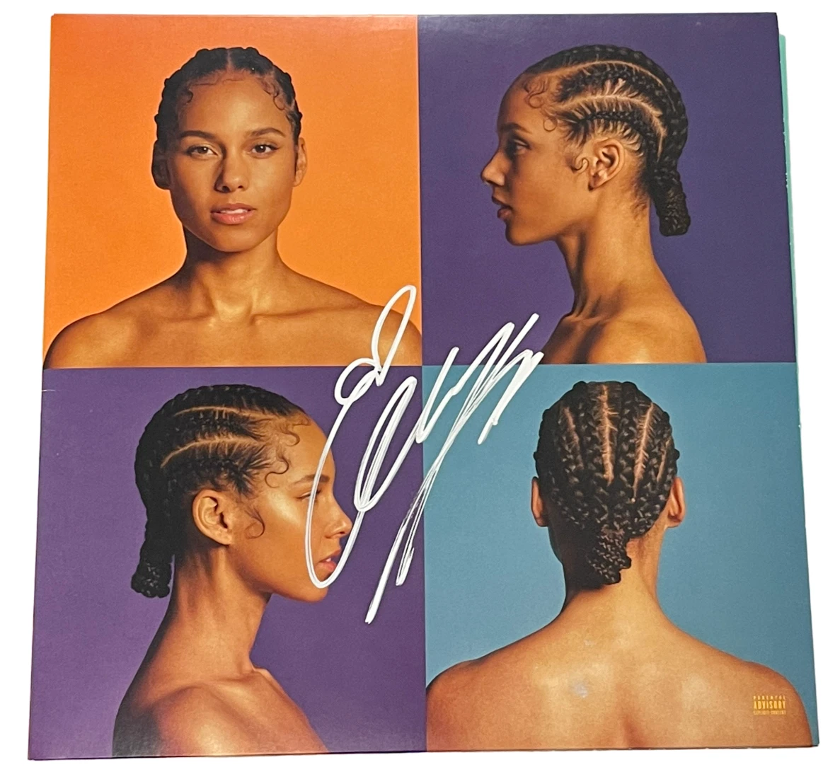 ALICIA KEYS SIGNED ALICIA ALBUM VINYL AUTHENTIC AUTOGRAPH BECKETT BECKETT COLLECTIBLE MEMORABILIA