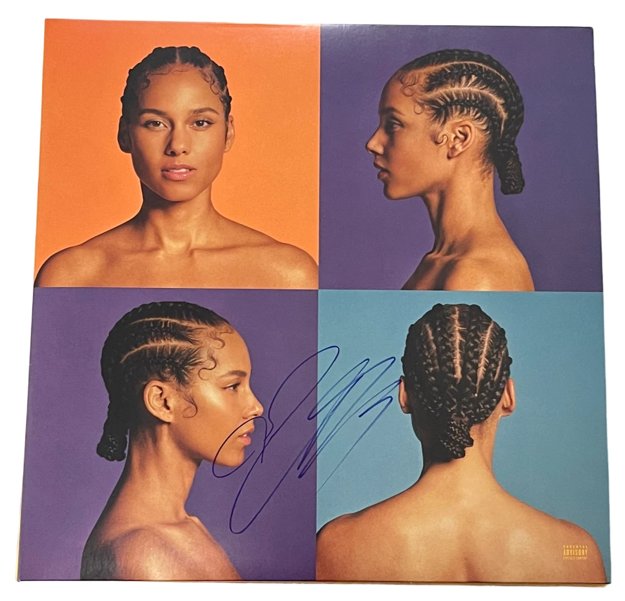 ALICIA KEYS SIGNED ALICIA ALBUM VINYL AUTHENTIC AUTOGRAPH BECKETT BECKETT COLLECTIBLE MEMORABILIA