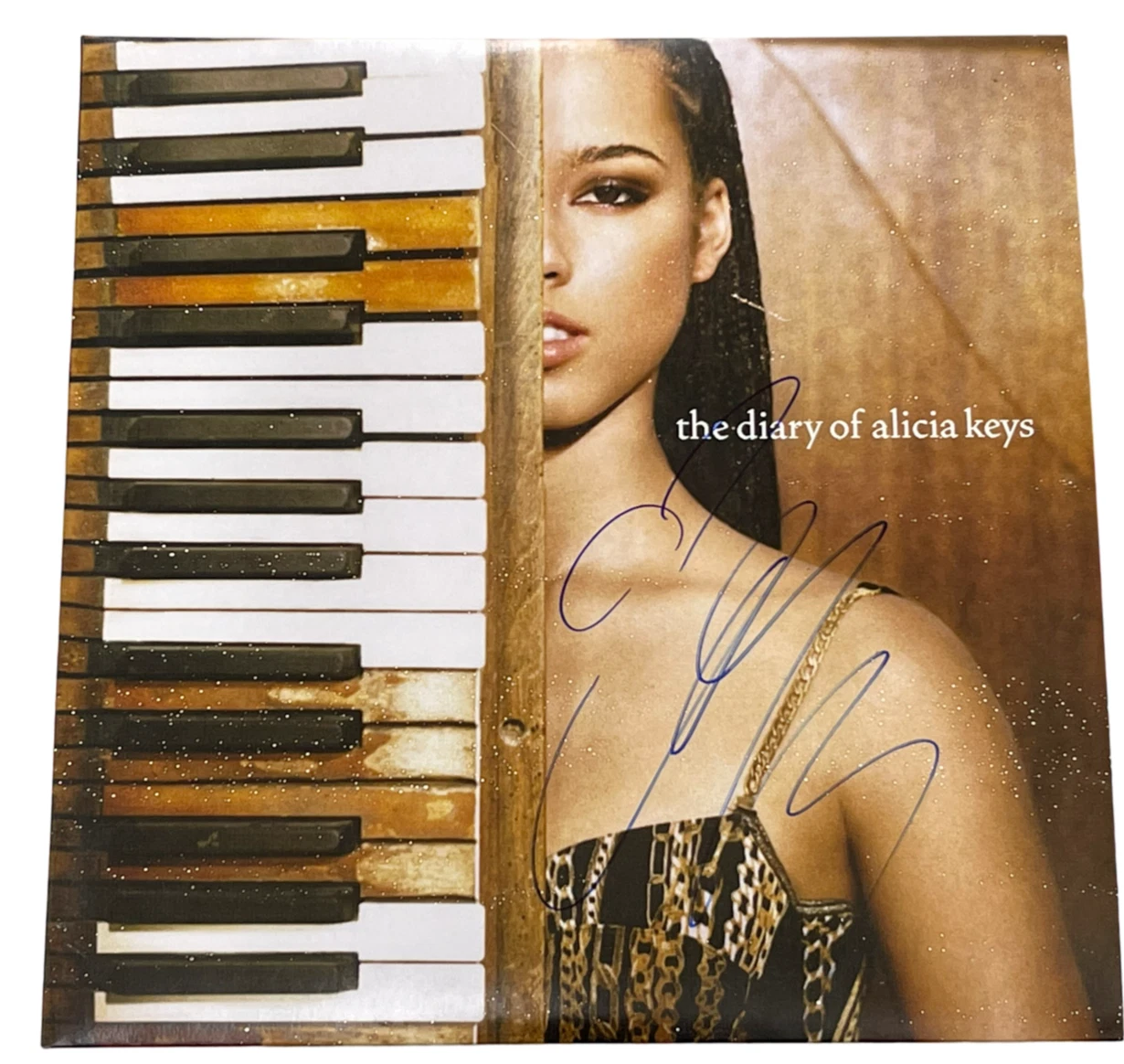 ALICIA KEYS SIGNED THE DIARY OF ALICIA KEYS ALBUM VINYL AUTOGRAPH BECKETT COLLECTIBLE MEMORABILIA