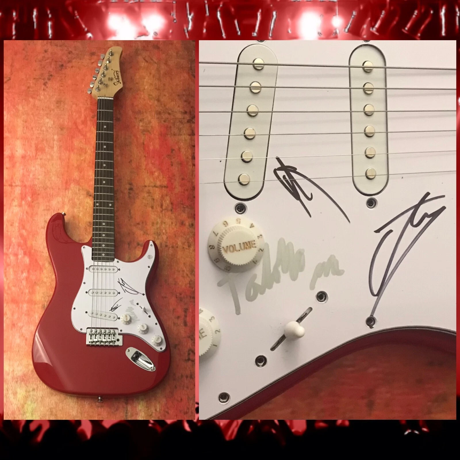 GFA Mick Thomson x3 Band * SLIPKNOT * Signed Electric Guitar COA
