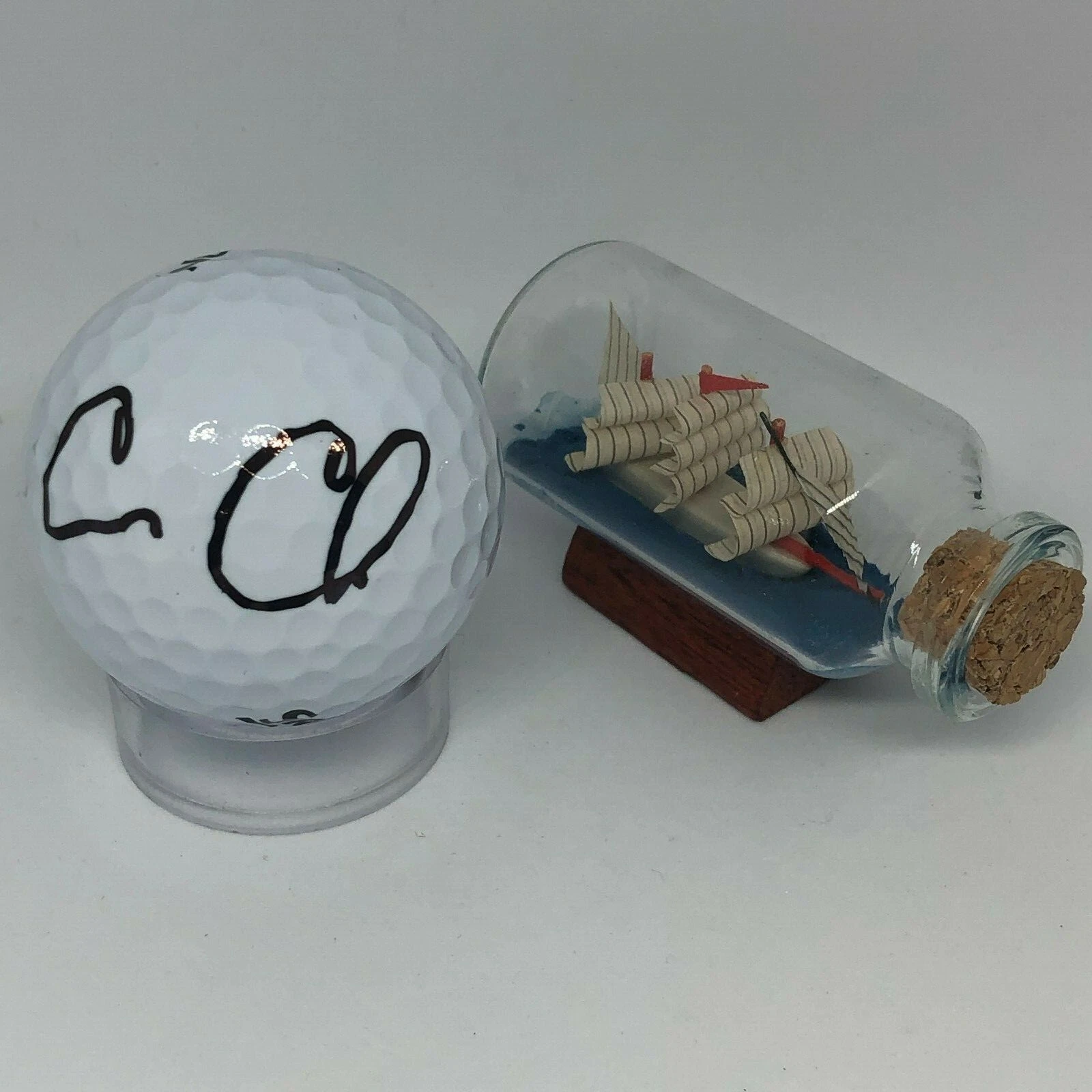 Cameron Champ signed Golf Ball JSA COA PGA Golfer Masters A1066
