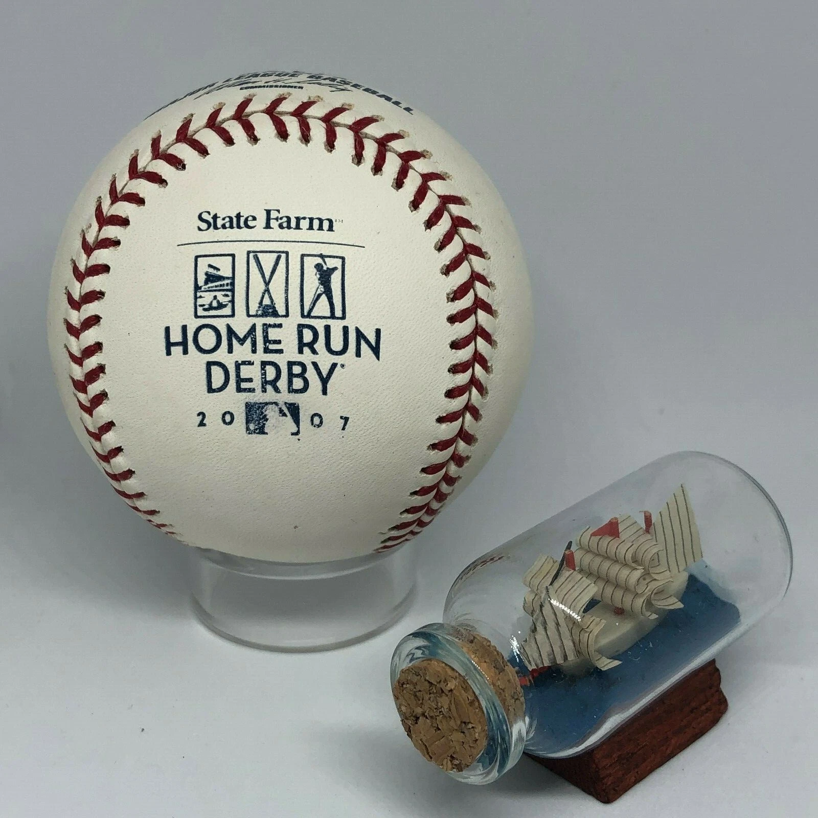 Rawlings Official 2007 Home Run Derby Unsigned Logo Baseball U95
