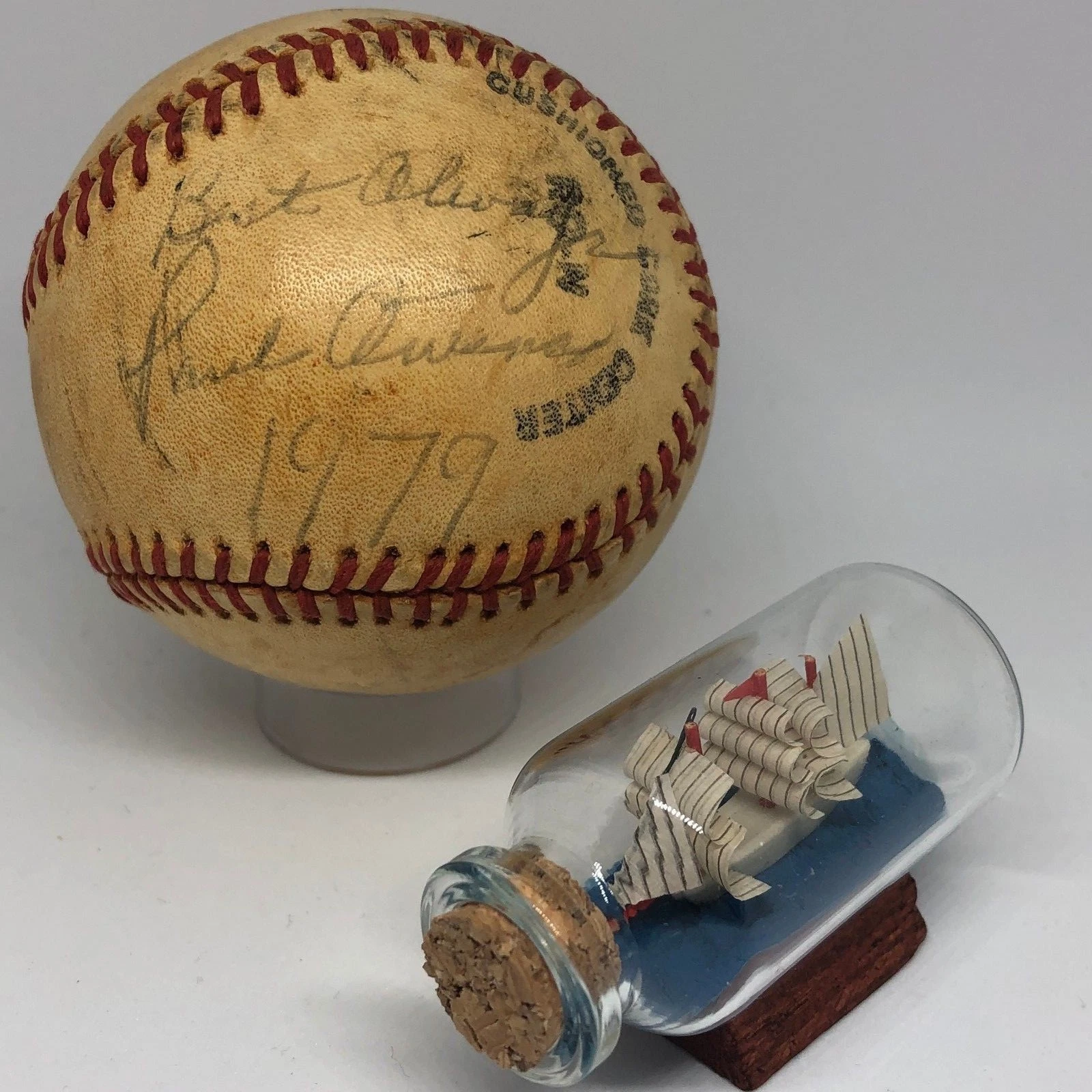 Paul Owens signed Rawlings ONL Baseball SGC COA Phillies World Series MGR A786
