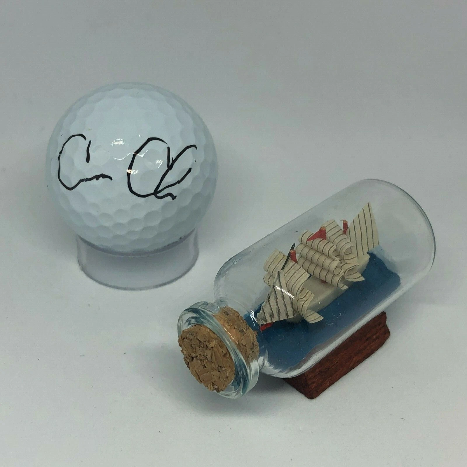 Cameron Champ signed Golf Ball JSA COA PGA Golfer Masters A1130
