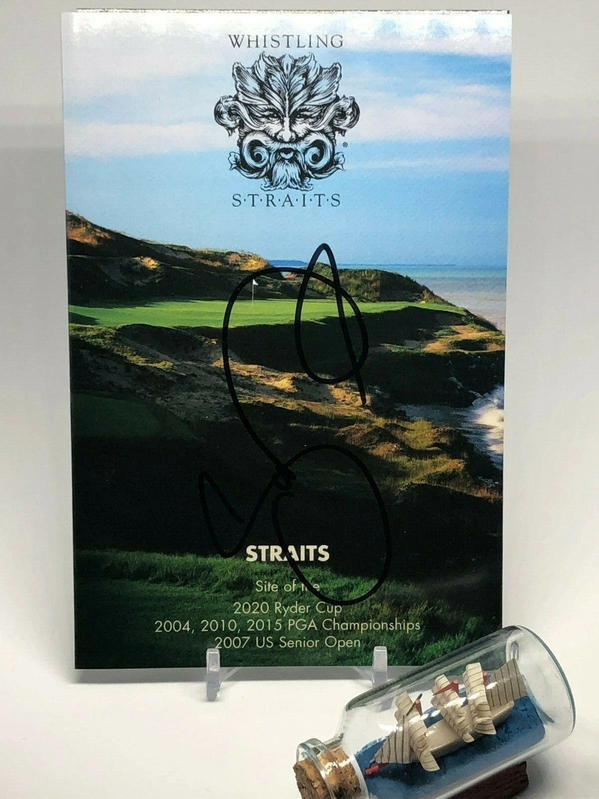Jason Day signed Whistling Straits Scorecard JSA COA 2015 PGA Champ Masters Z170
