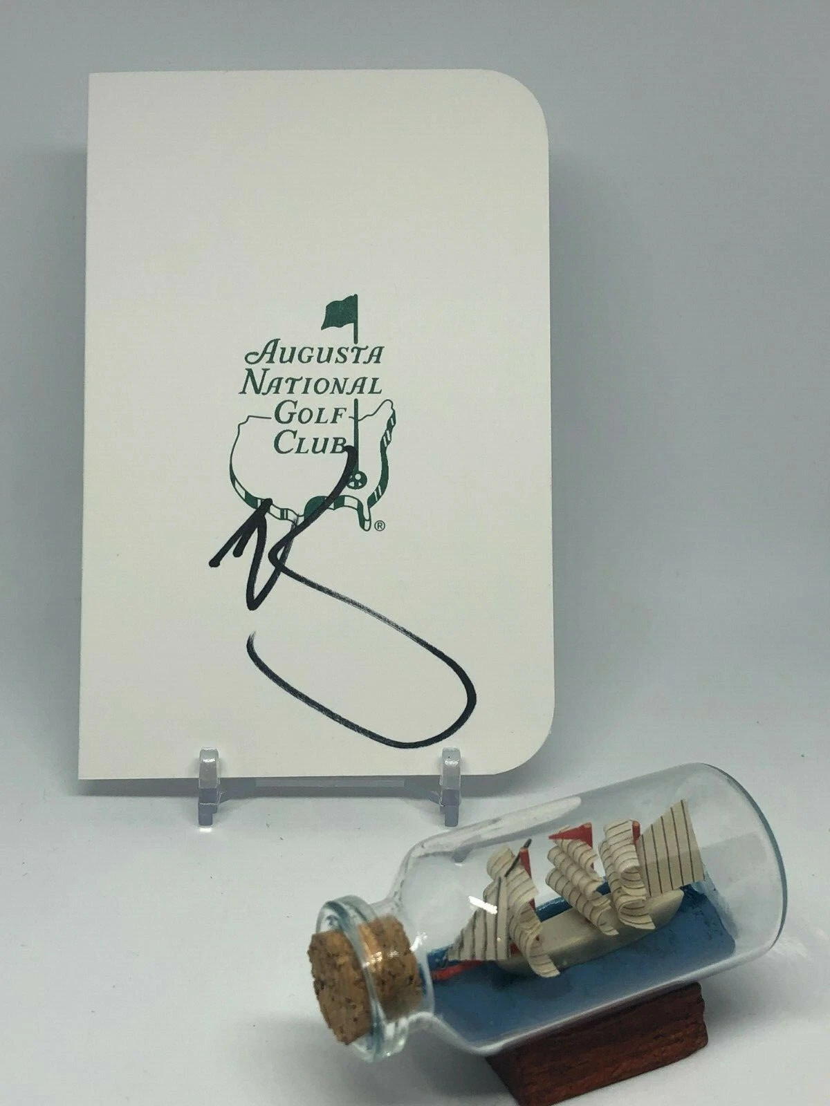 Mark Wahlberg signed Masters Scorecard JSA COA Auto Shooter Ted Actor Z155
