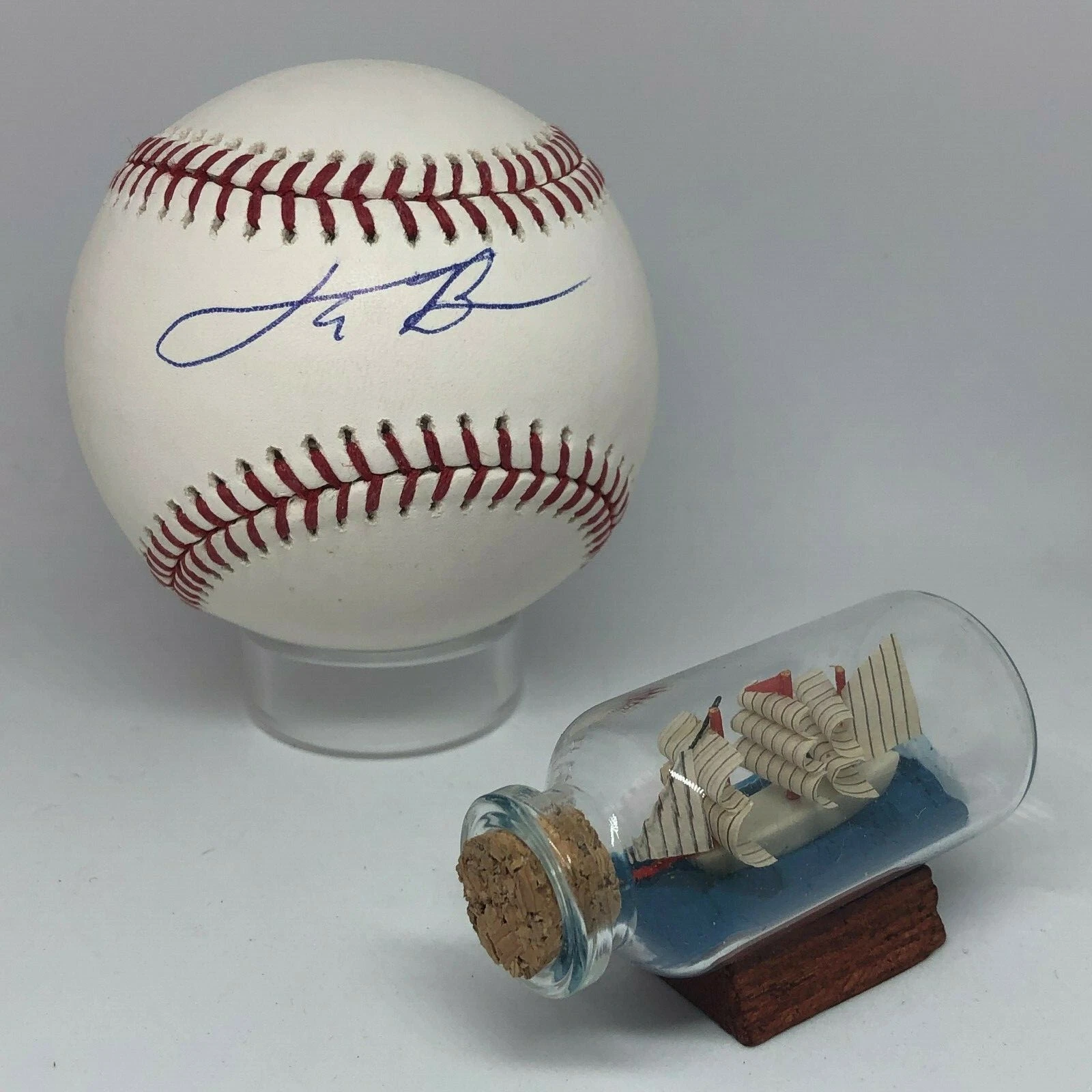 Cory Booker signed Rawlings OML Baseball JSA COA 2020 President Candidate A1411
