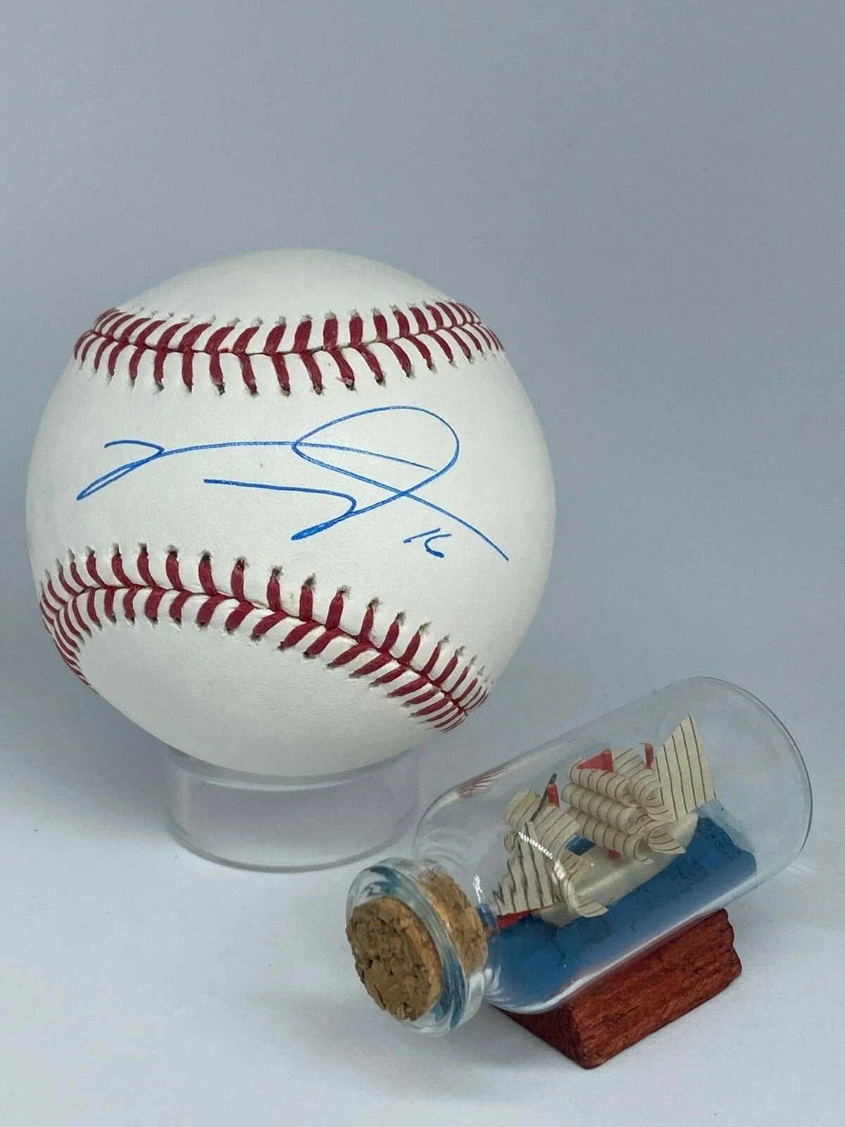 Victor Robles signed Rawlings OML Baseball JSA COA Nationals All Star A1842
