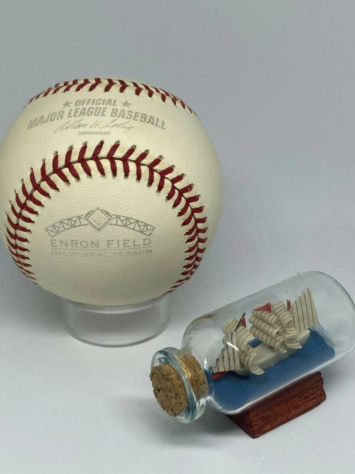 Rawlings Official Enron Field Unsigned Logo Baseball Astros Rare U181
