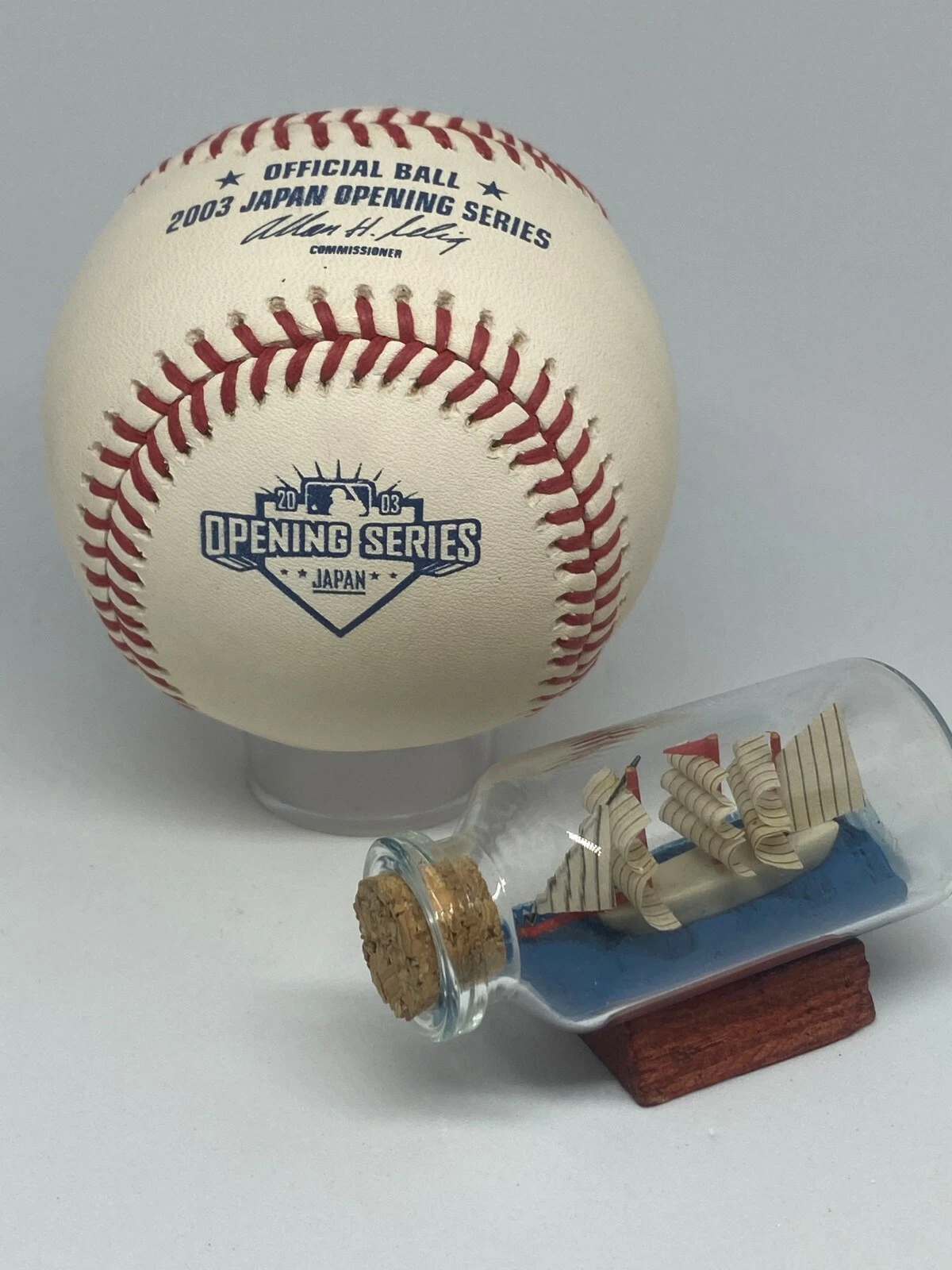 Rawlings Official 2003 Japan Series Logo Baseball Unsigned Rare U214
