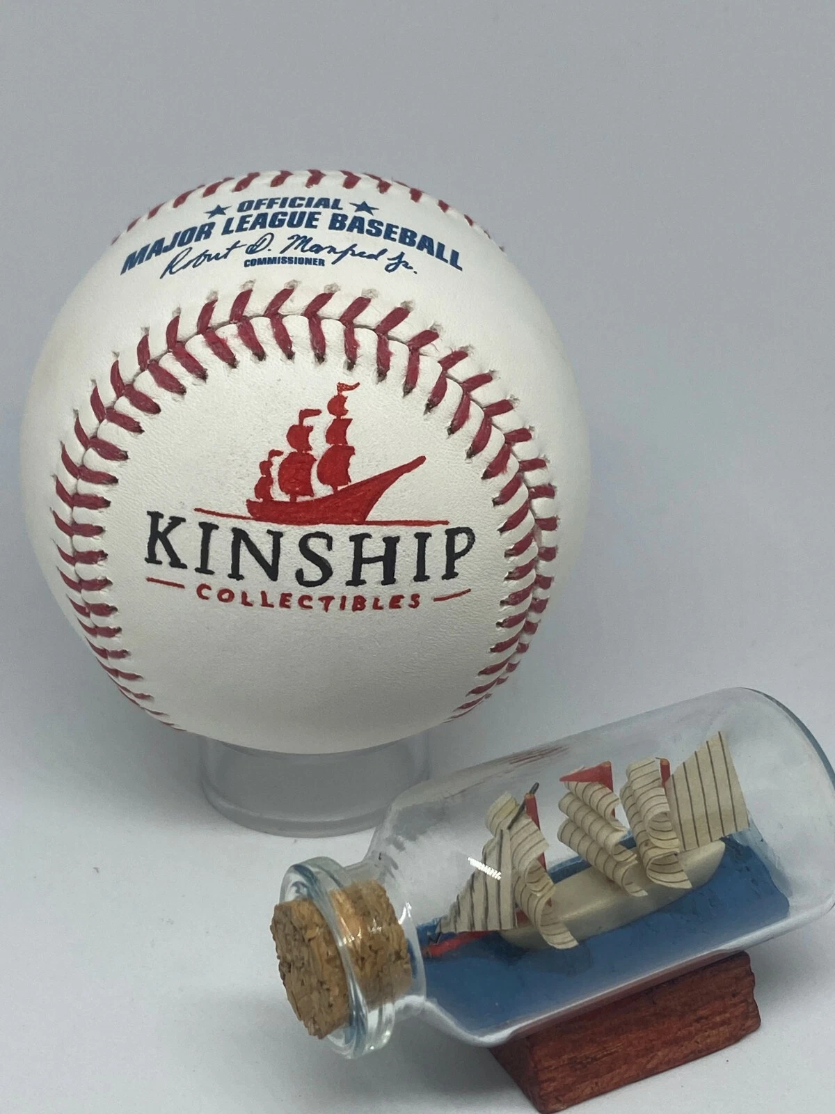 Rawlings Official Kinship Collectibles Logo Baseball Manfred OML Rare U202
