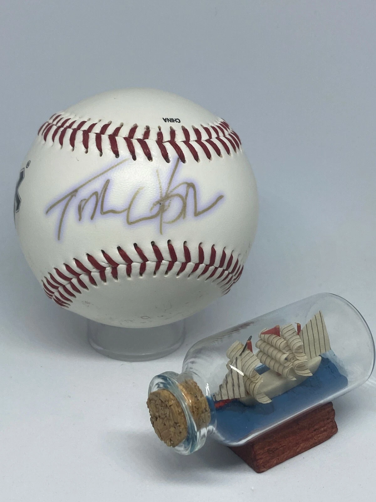 Tom Watson signed Rawlings White Sox Baseball JSA COA Masters Golf Legend A1919
