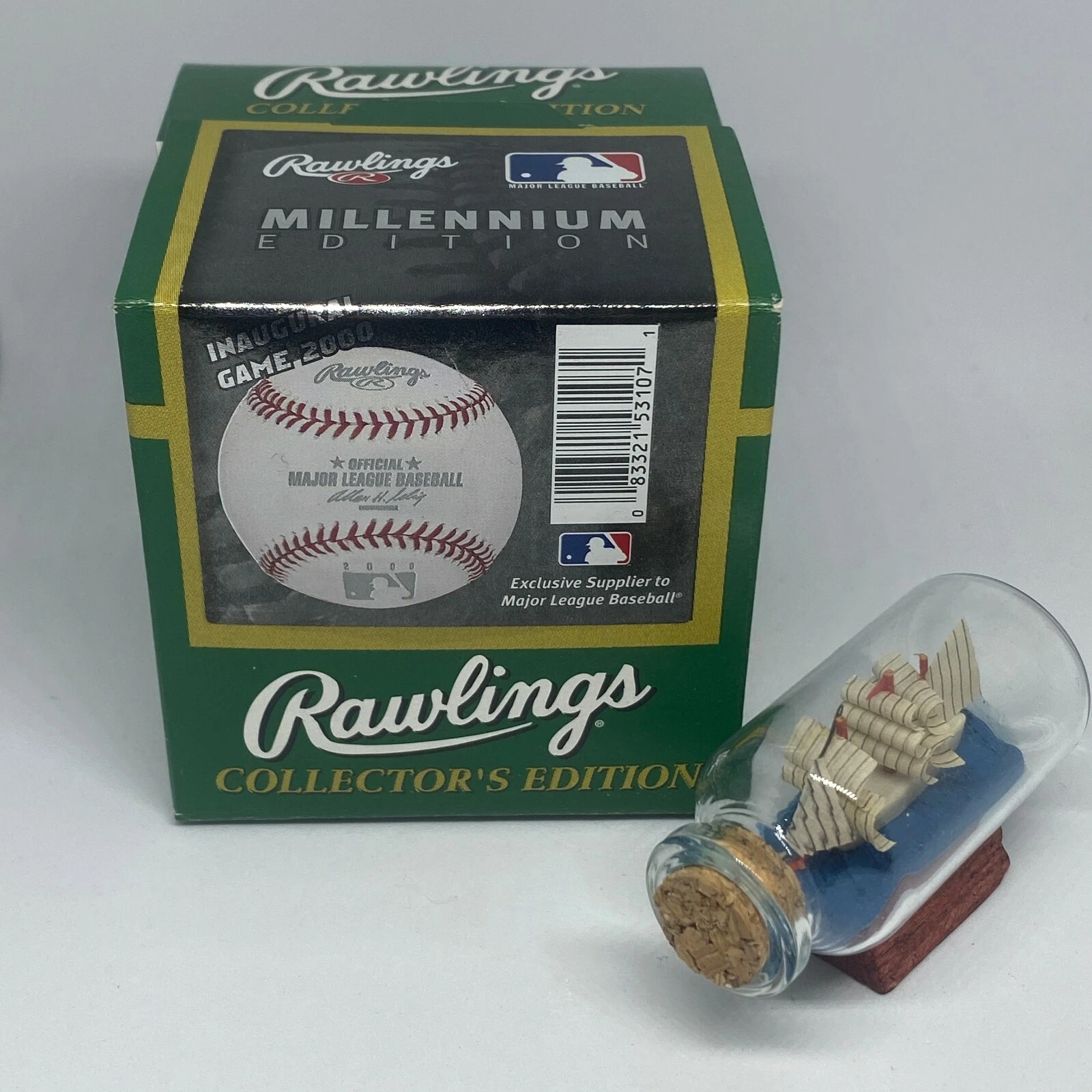 Rawlings Official 2000 Millennium Edition Unsigned Logo Baseball NIB U238
