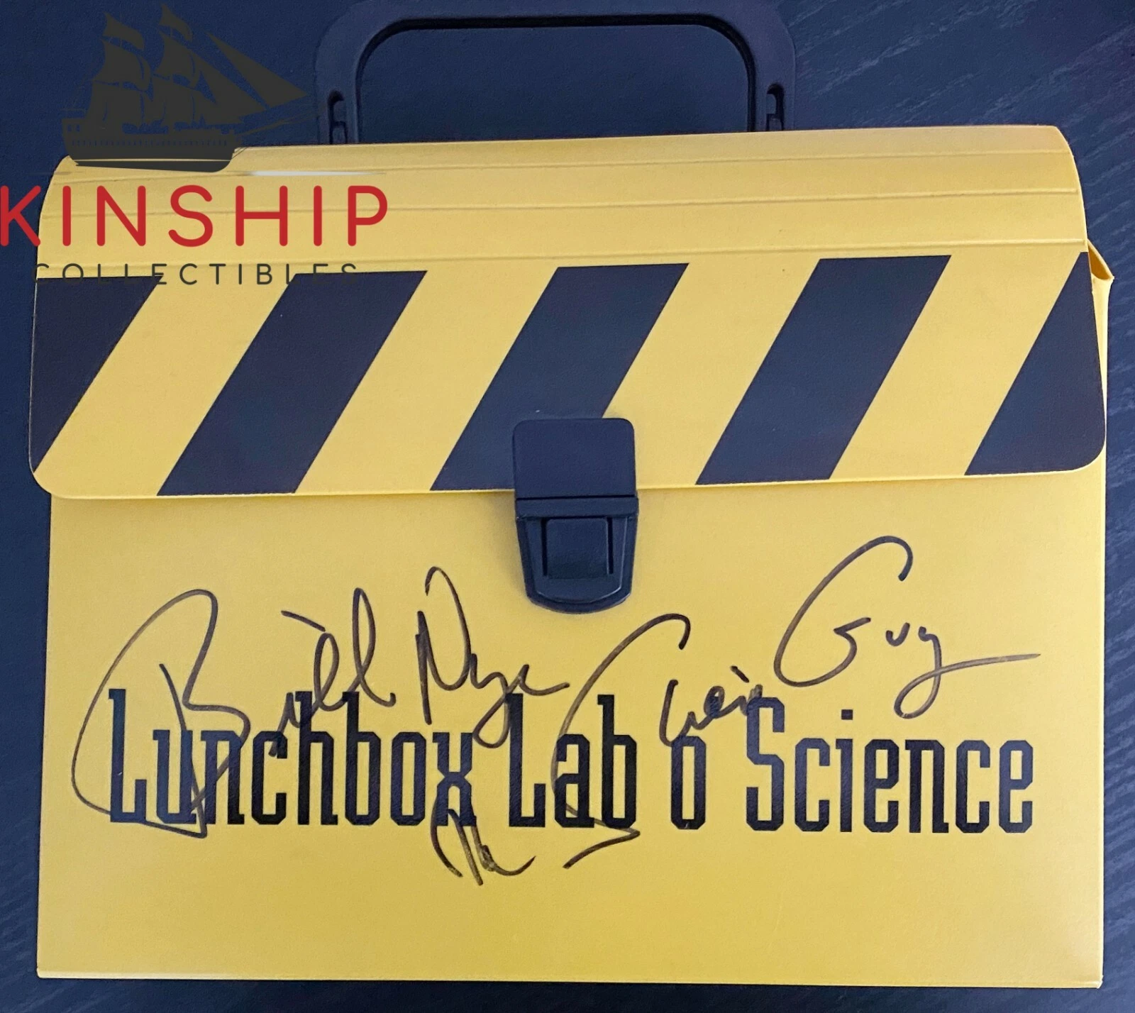 Bill Nye signed Lunchbox JSA COA Inscribed The Science Guy Rare Z532
