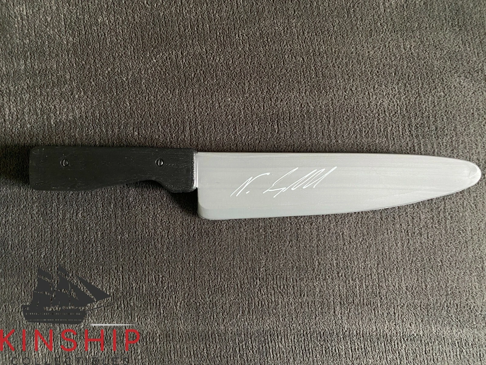 Neve Campbell signed Knife JSA COA Rare Plastic Knife Hot Sexy Scream ZQTY

