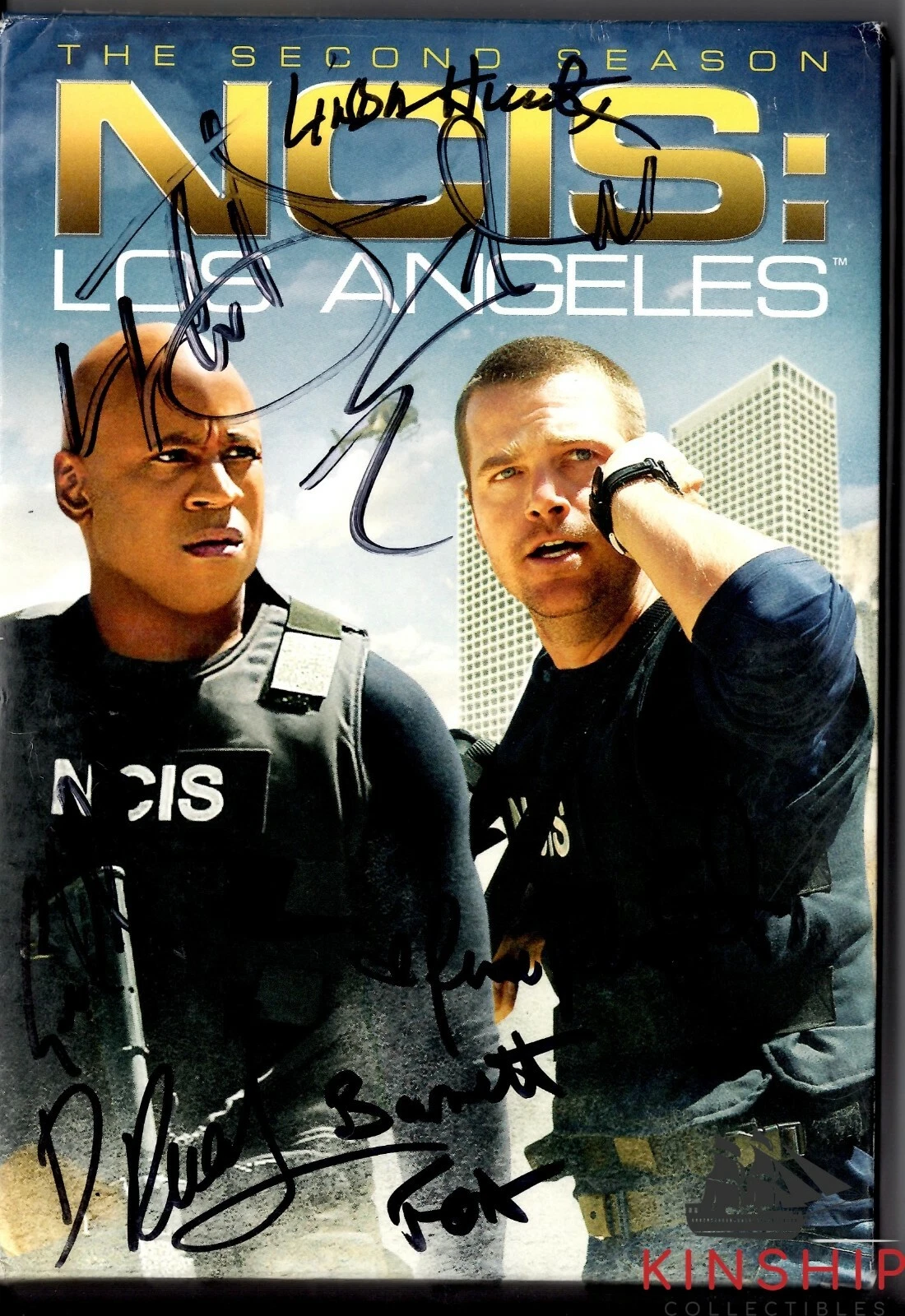NCIS LA Cast signed DVD Set JSA COA LL Cool J Daniela Ruah Rare Z710
