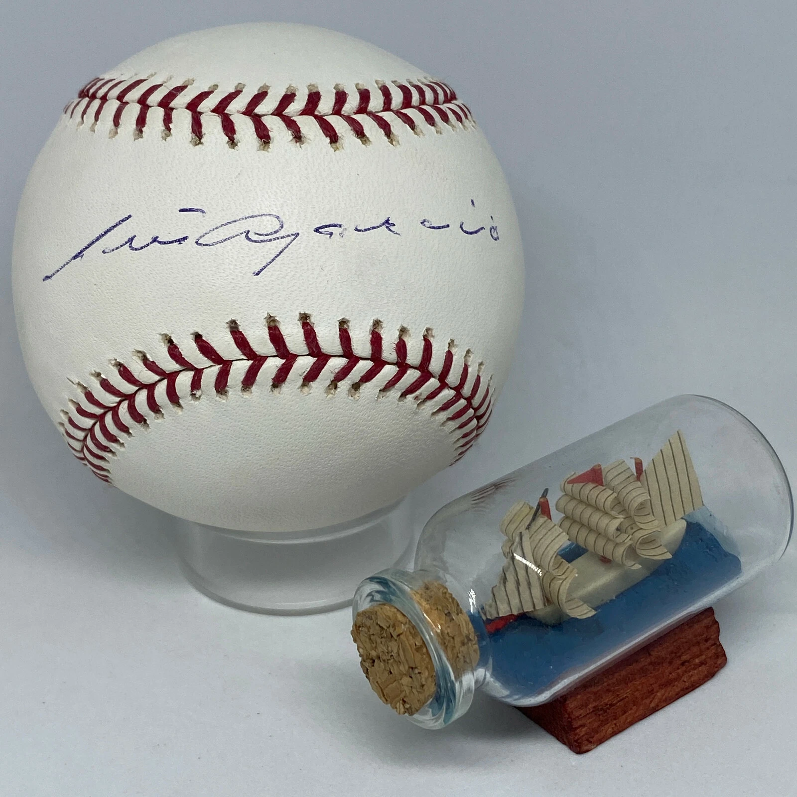 Luis Aparicio signed Rawlings OAL Baseball JSA COA HOF White Sox Auto A2357
