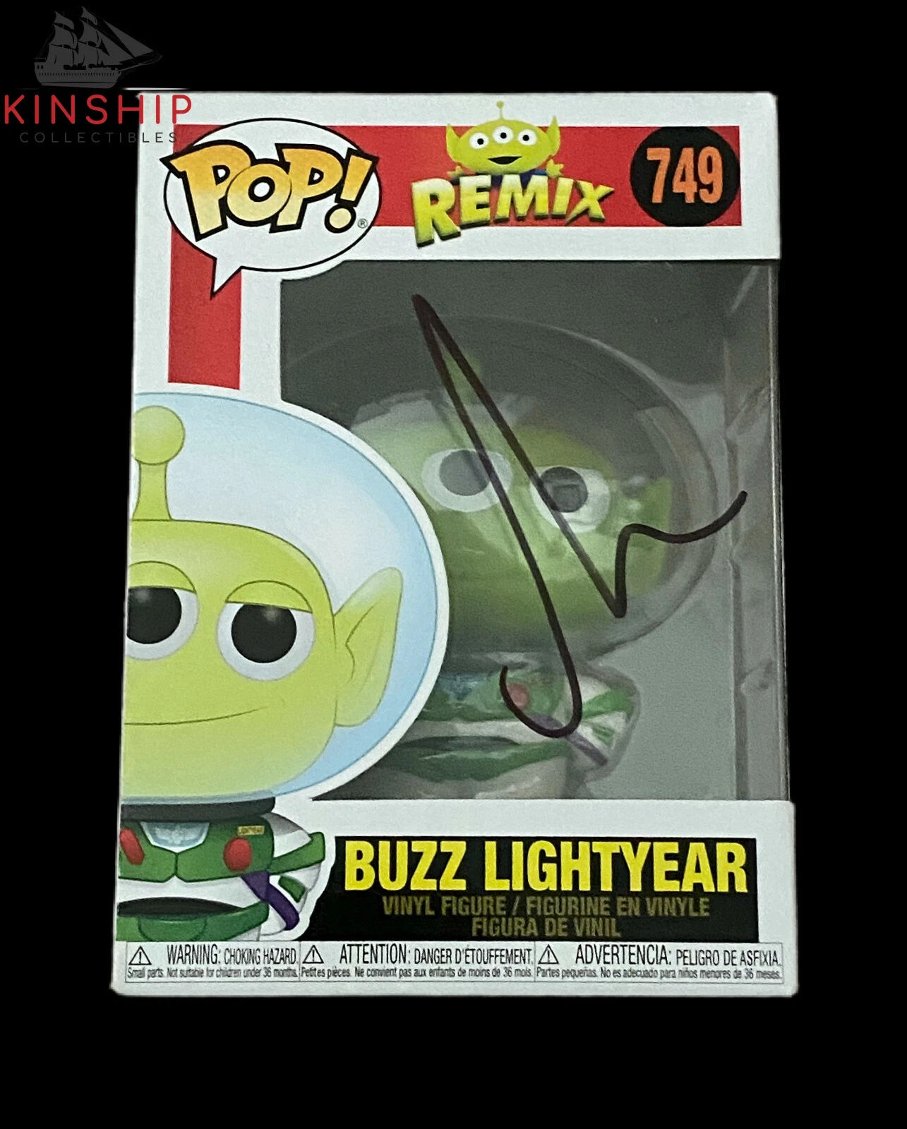 TIM ALLEN SIGNED FUNKO POP JSA COA BUZZ LIGHTYEAR TOY STORY AUTO ACTOR Z955 COLLECTIBLE MEMORABILIA