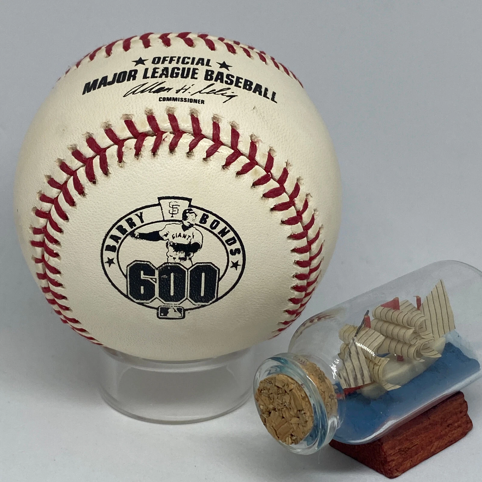 Rawlings Official Barry Bonds 660 Home Run Logo Baseball Unsigned Rare U288
