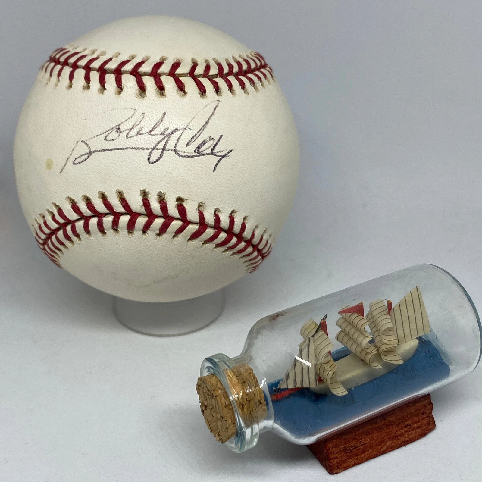 Bobby Cox signed Rawlings OML Baseball JSA COA Braves Manager HOF Auto A2426
