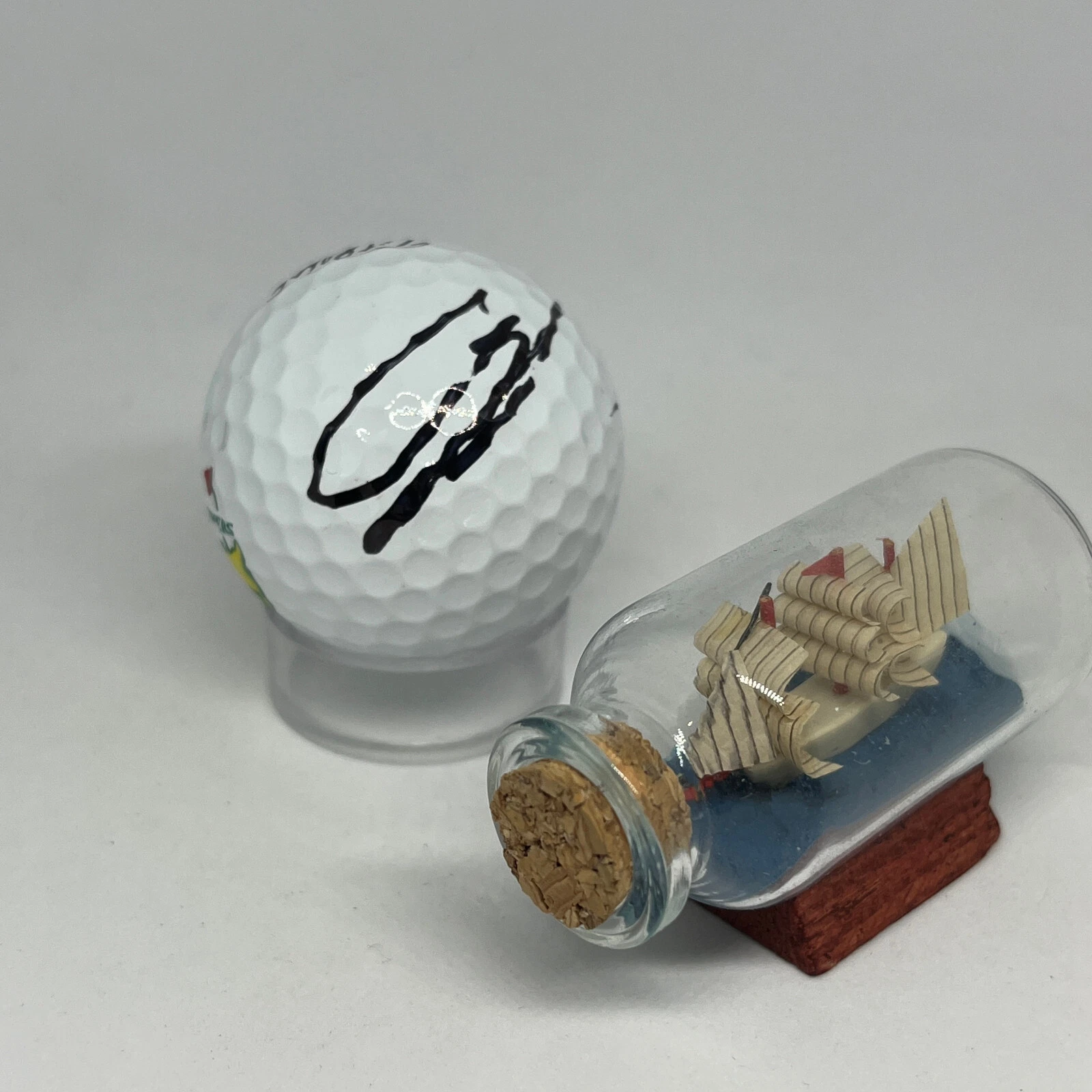 Sungjae Im signed Masters Logo Golf Ball JSA COA Presidents Cup Auto A2571
