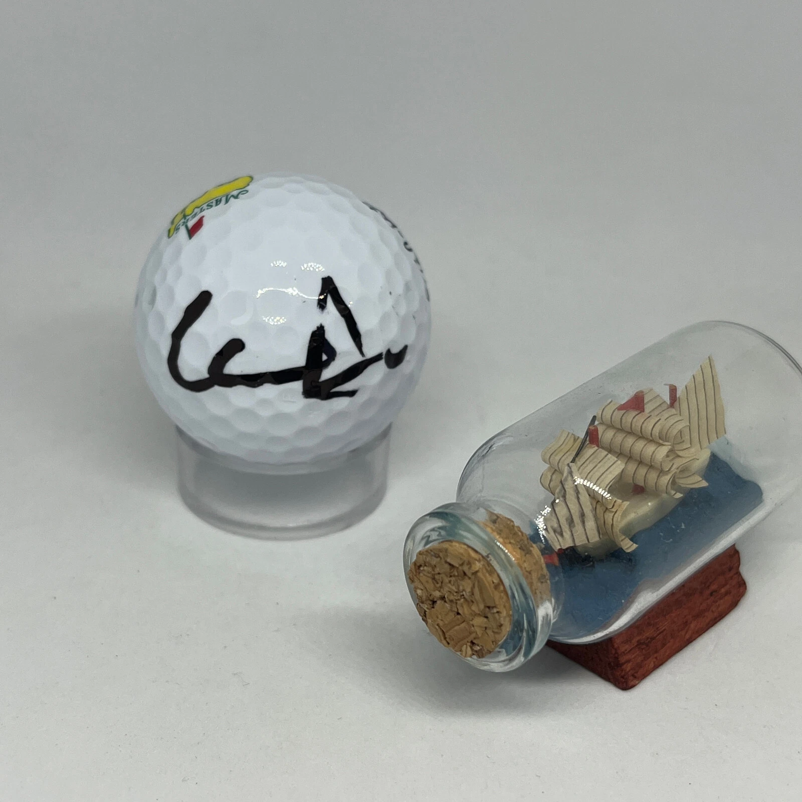 Cameron Davis signed Masters Logo Golf Ball JSA COA Presidents Cup Auto A2567
