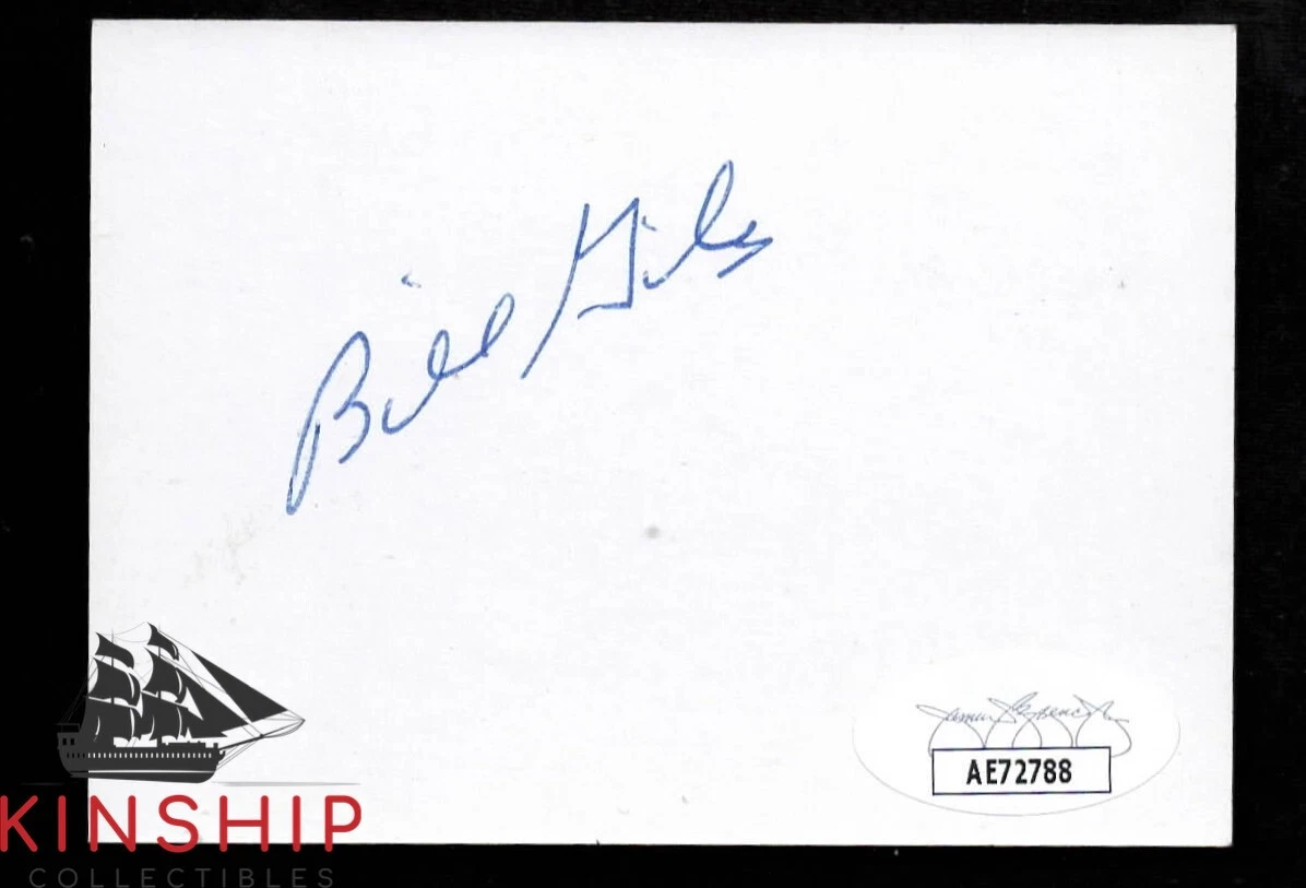 Bill Giles signed Trading Card Stock Cut JSA COA Phillies President Owner Z1028
