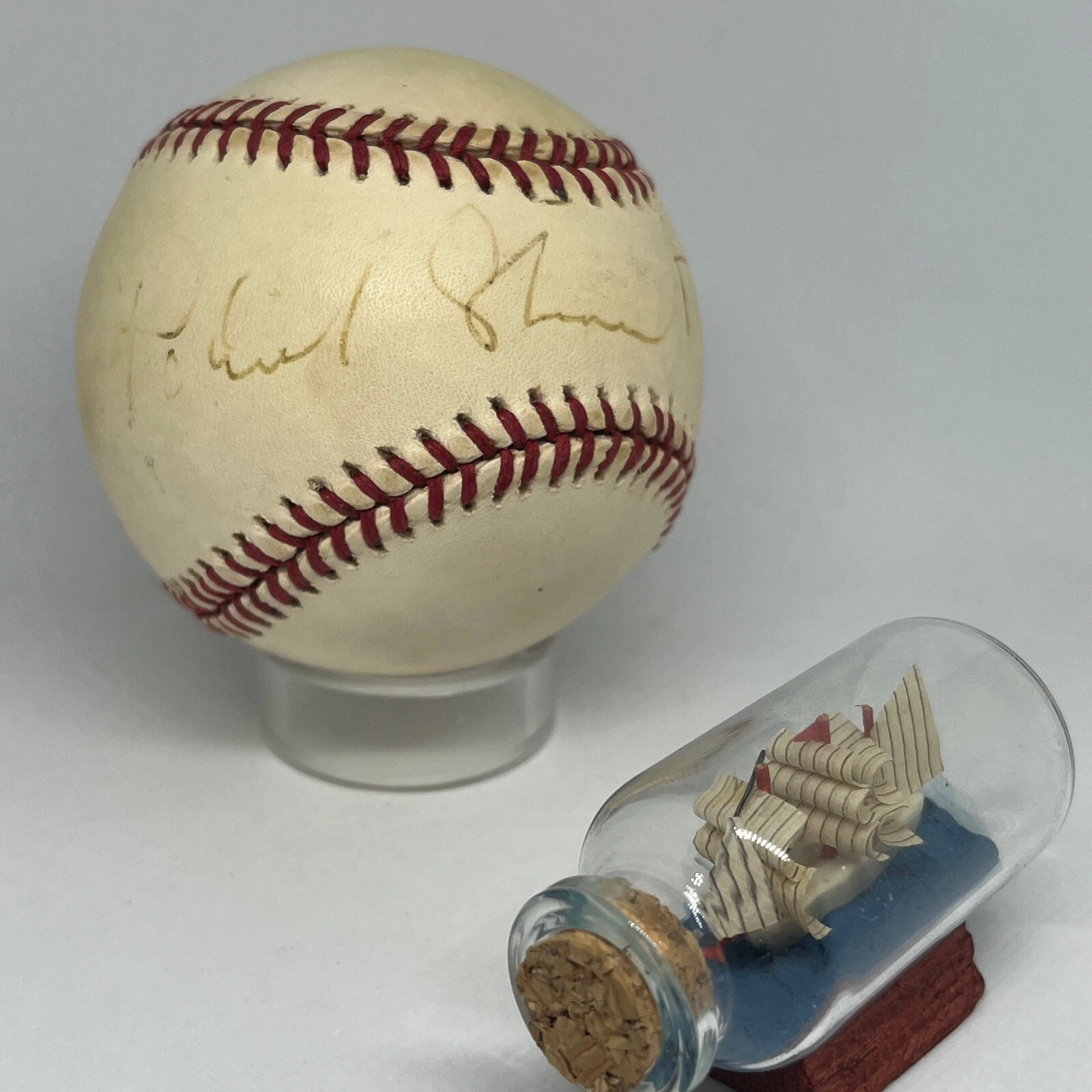 Patrick Stewart signed Rawlings OAL Baseball JSA COA XMen Actor Auto Rare A2609
