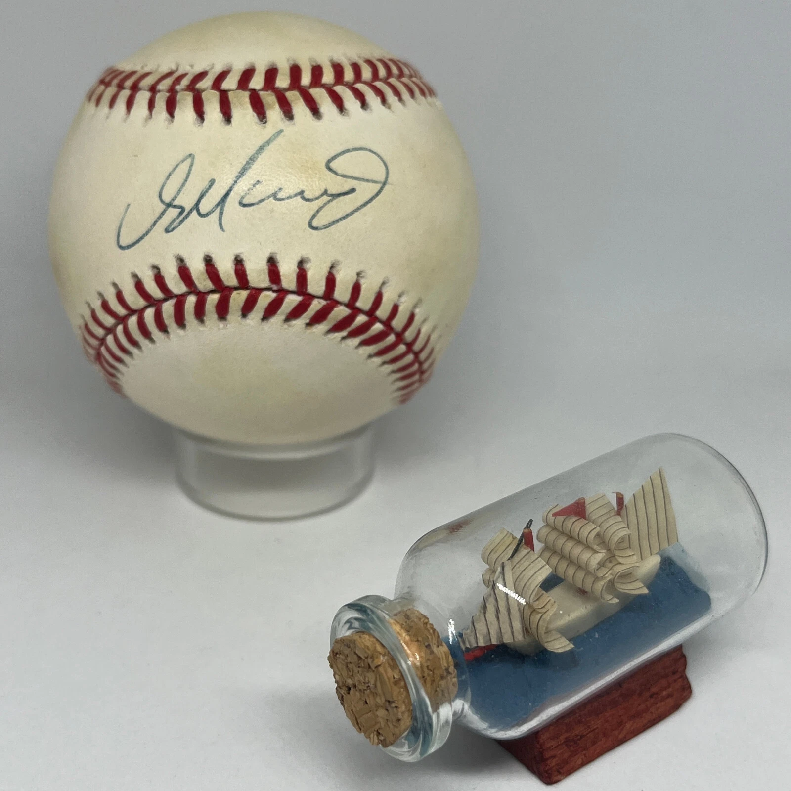 Dan Marino signed Rawlings ONL Baseball JSA COA Dolphins HOF Football QB A2587
