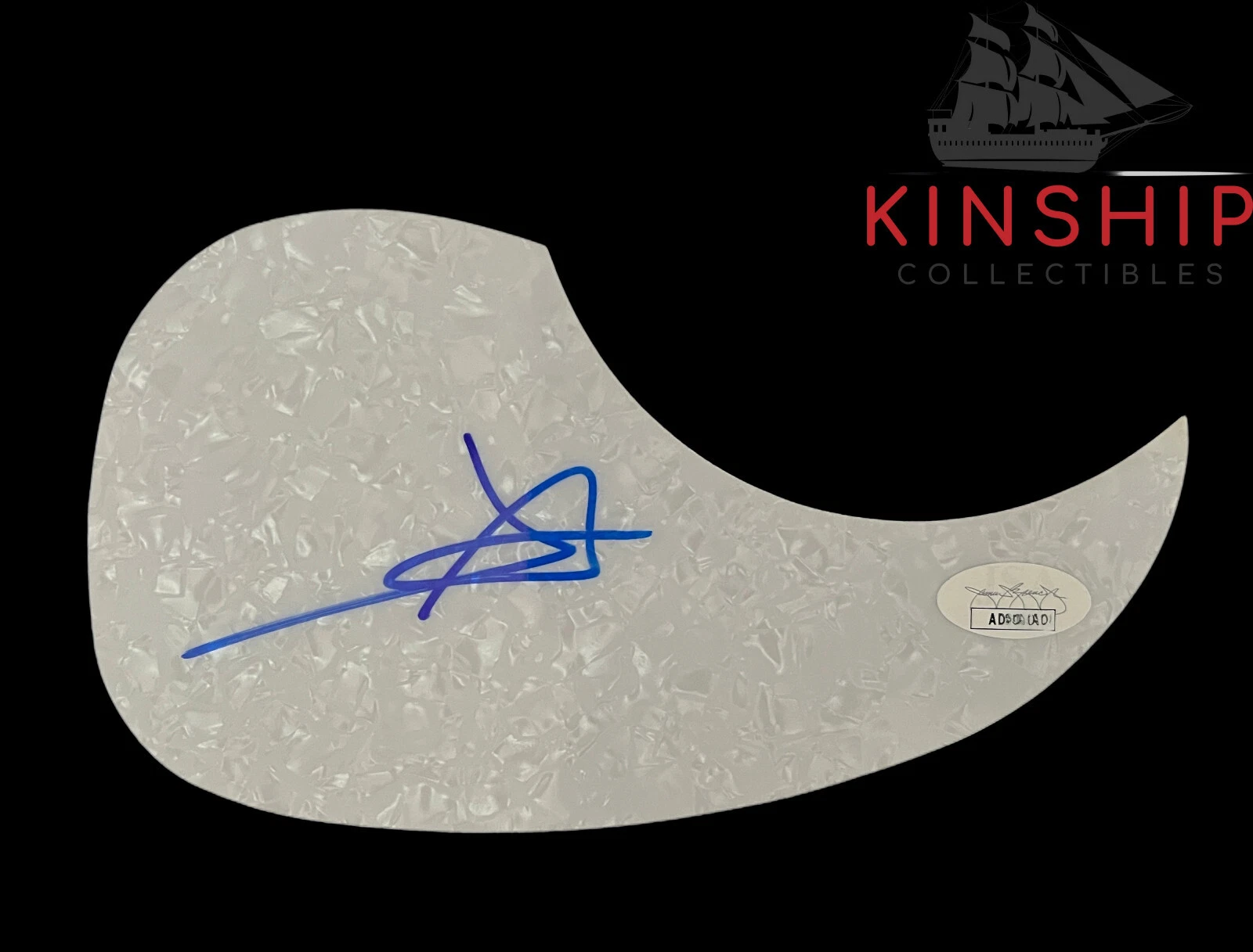 Jimmie Allen signed Pickguard JSA COA Country Singer Auto Carrie Underwood ZQTY
