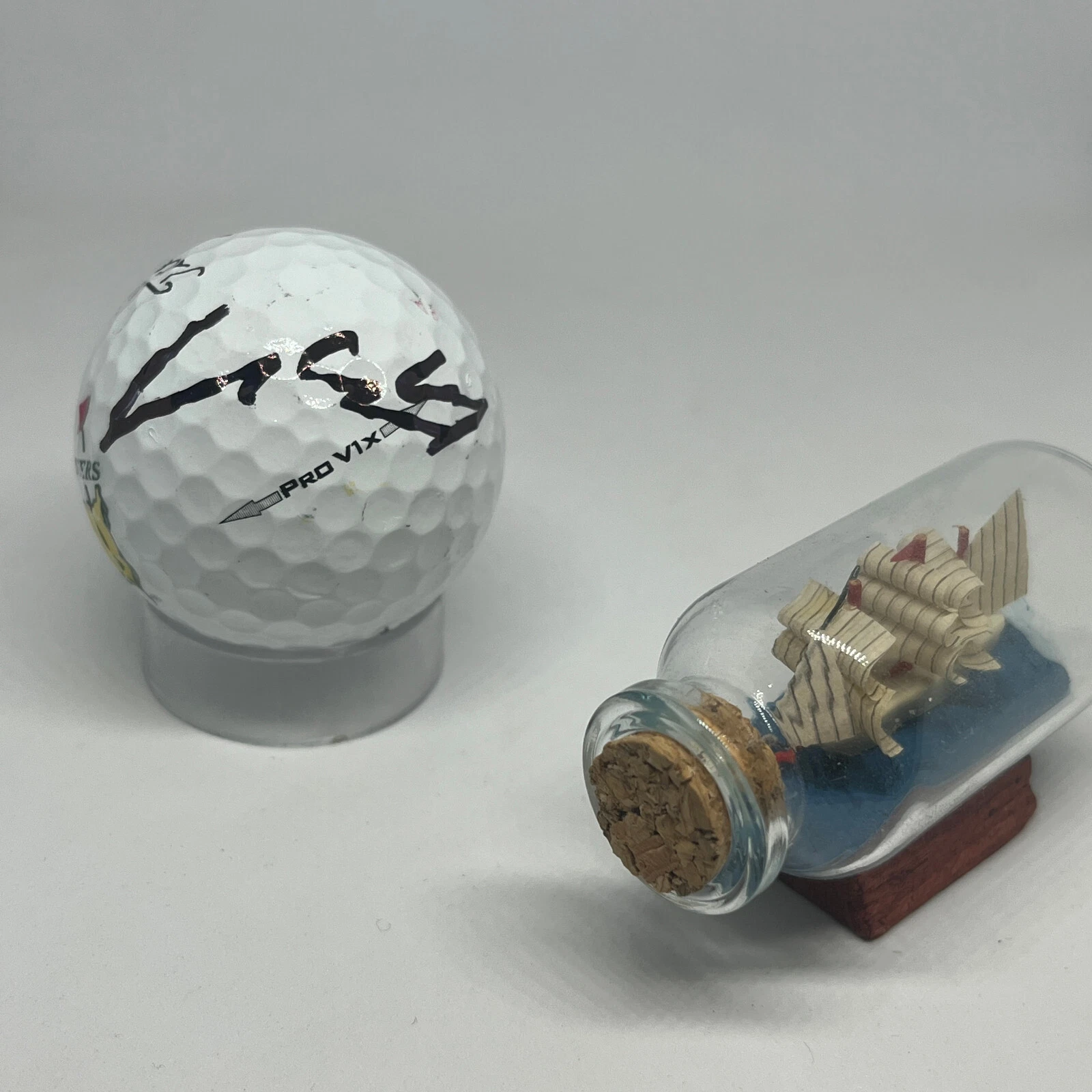 Si Woo Kim signed Masters Logo Golf Ball JSA COA Rare PGA Golfer Auto A2676
