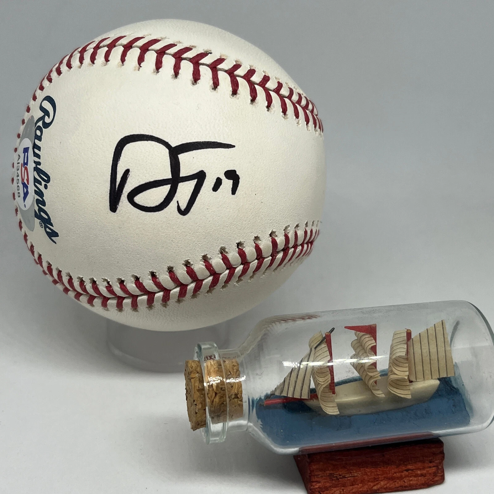 ADAM THIELEN SIGNED RAWLINGS OML BASEBALL PSA DNA VIKINGS FOOTBALL AUTO A2765 COLLECTIBLE MEMORABILIA