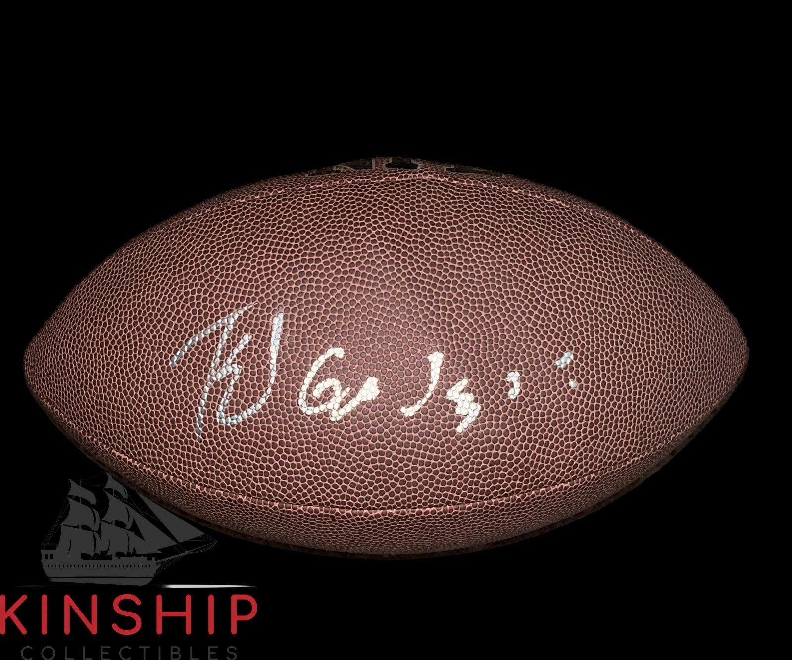 Travis Entienne signed Football JSA COA Inscribed Go Jags Rare Auto A2795
