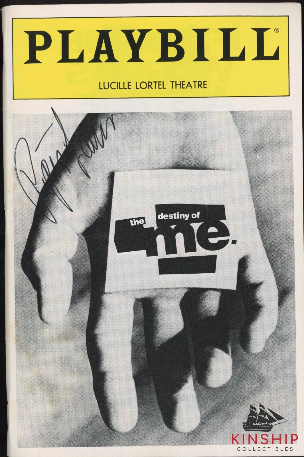 Piper Laurie signed Playbill JSA COA Actress Auto Z1285
