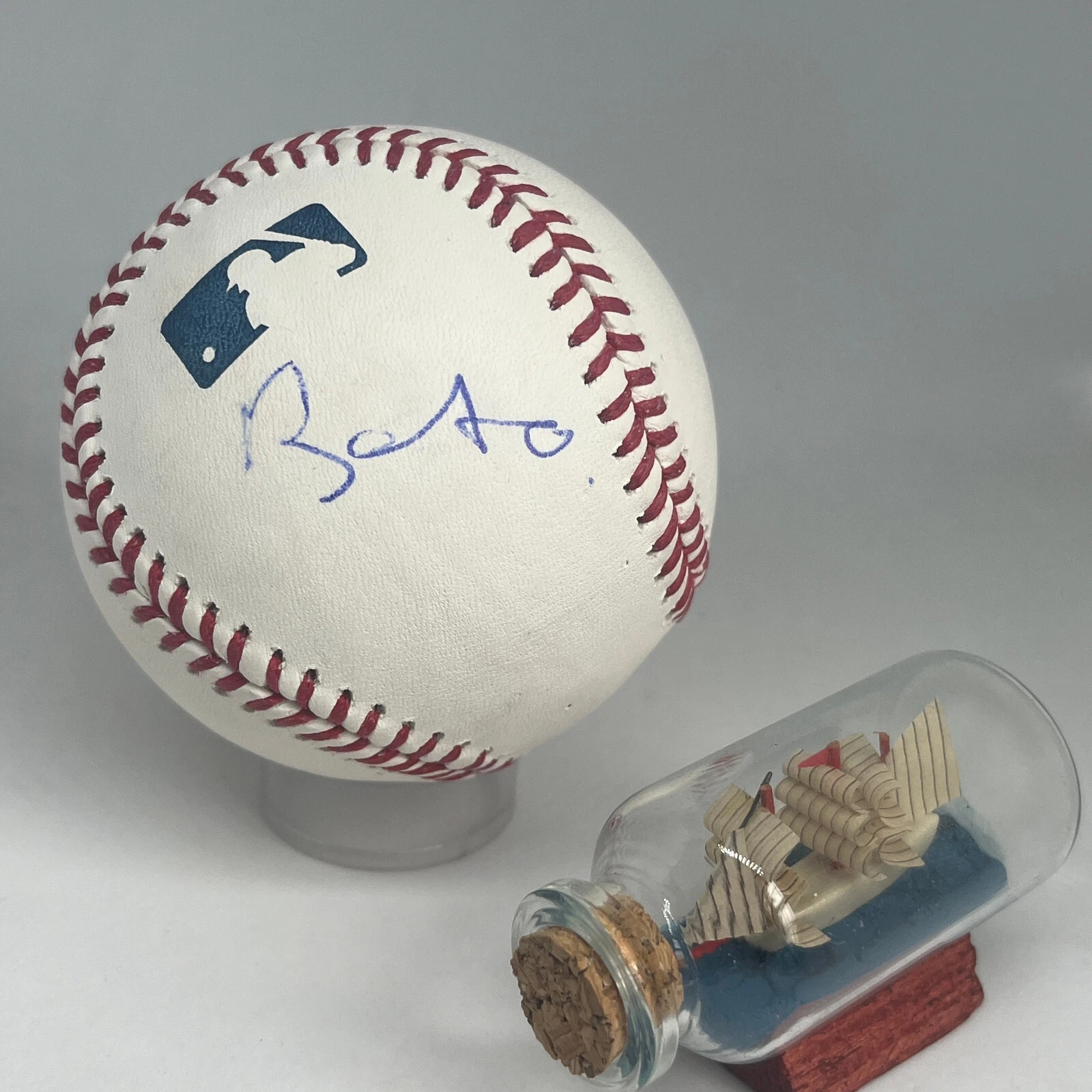 Beto O'Rourke signed Rawlings OML Baseball JSA 2020 President Candidate A2831
