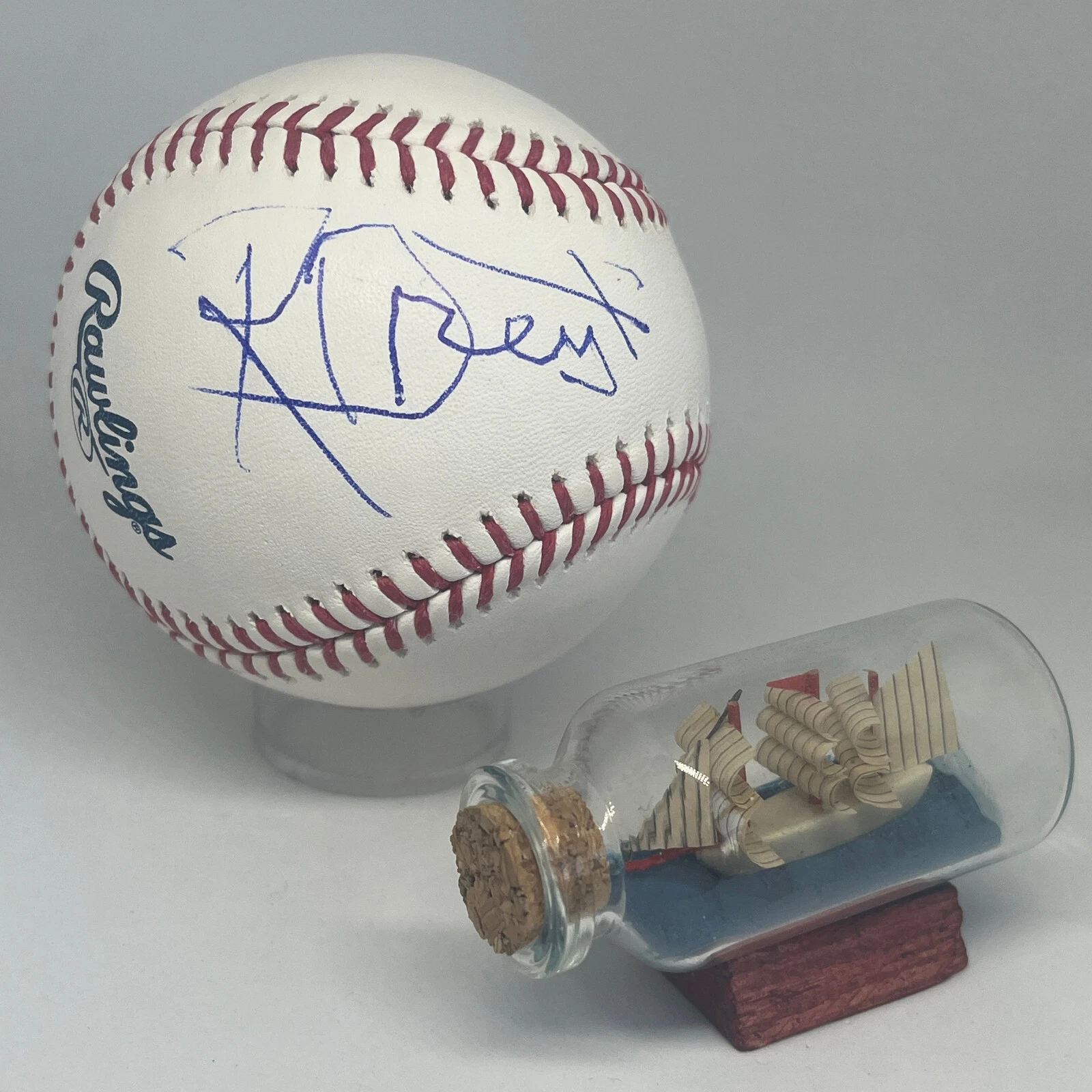 Richard Dreyfuss signed Rawlings OML Baseball JSA COA Actor Auto Jaws A2839
