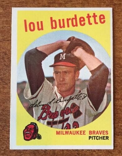 1959 TOPPS SET BREAK #440 LOU BURDETTE EXMT SEE PICS
 COLLECTIBLE MEMORABILIA