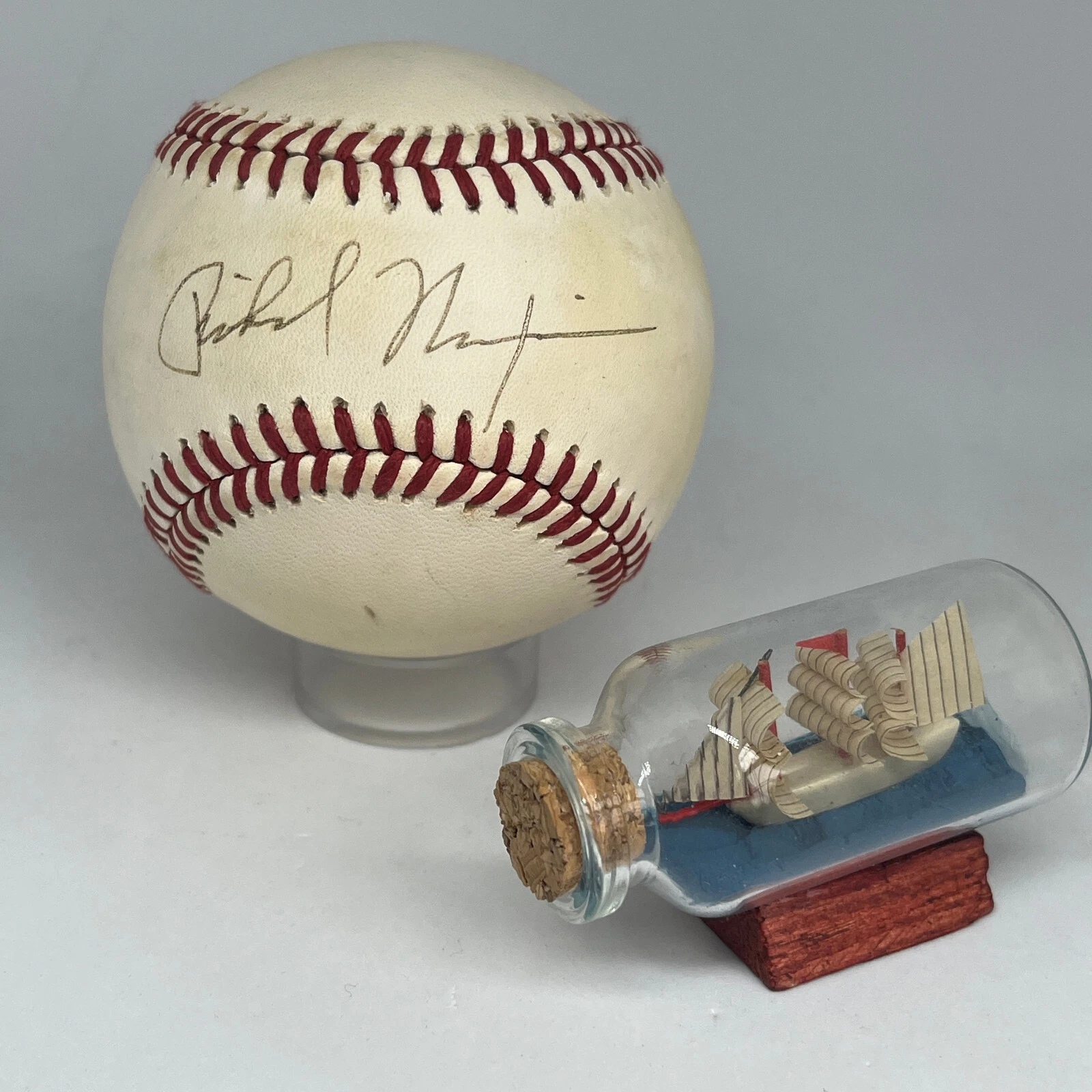 President Richard Nixon signed Rawlings OAL Baseball JSA LOA Rare Auto X51
