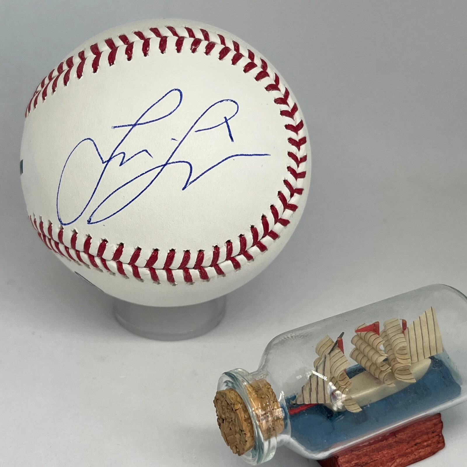 Lisa Leslie signed Rawlings OML Baseball JSA COA WNBA Basketball Auto A2896
