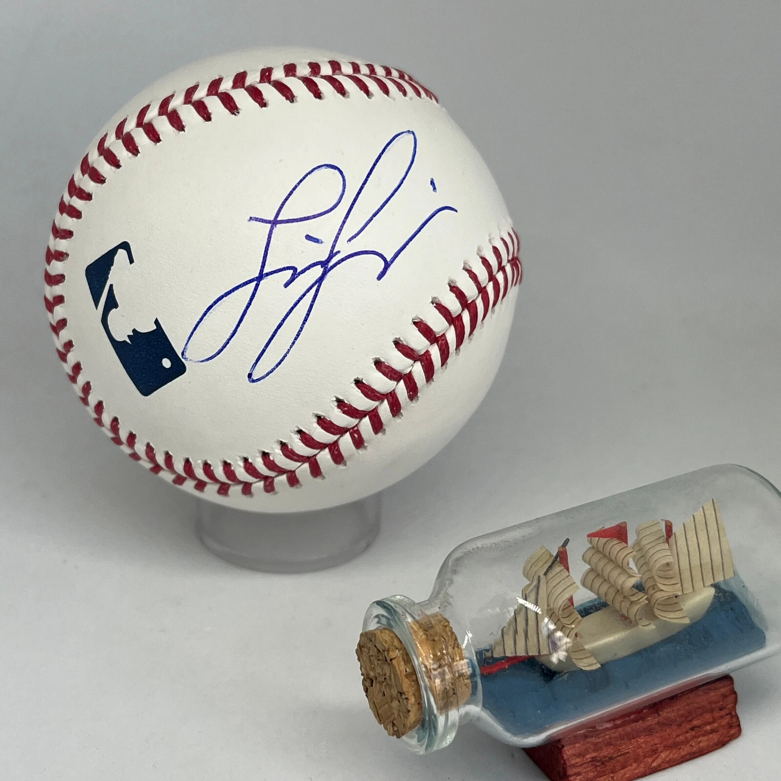 Lisa Leslie signed Rawlings OML Baseball JSA COA WNBA Basketball Auto A2897
