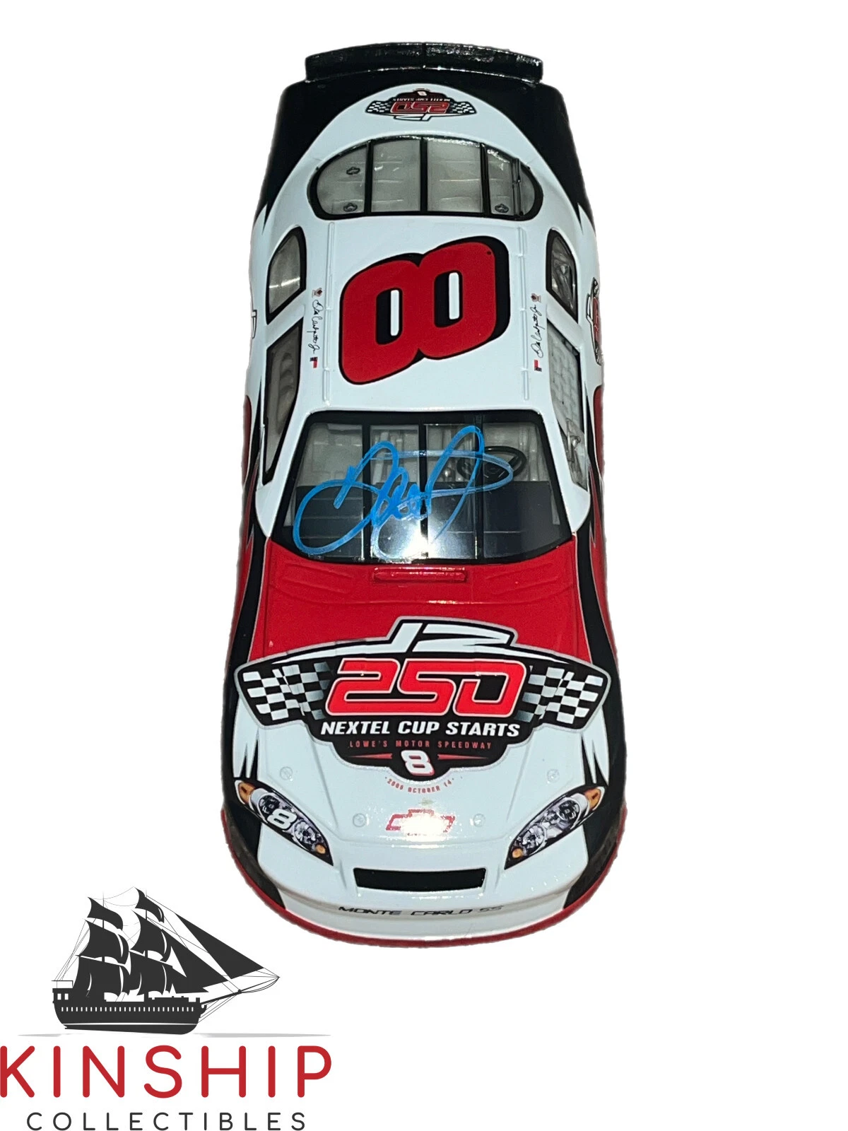 Dale Earnhardt Jr signed Diecast Car JSA COA 1:24 Nascar Auto Z1384
