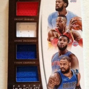 2014-15 Immaculate JORDAN HOWARD DRUMMOND CHANDLER Quad Jersey 1/35 eBay 1/1
Opens in a new window or tab